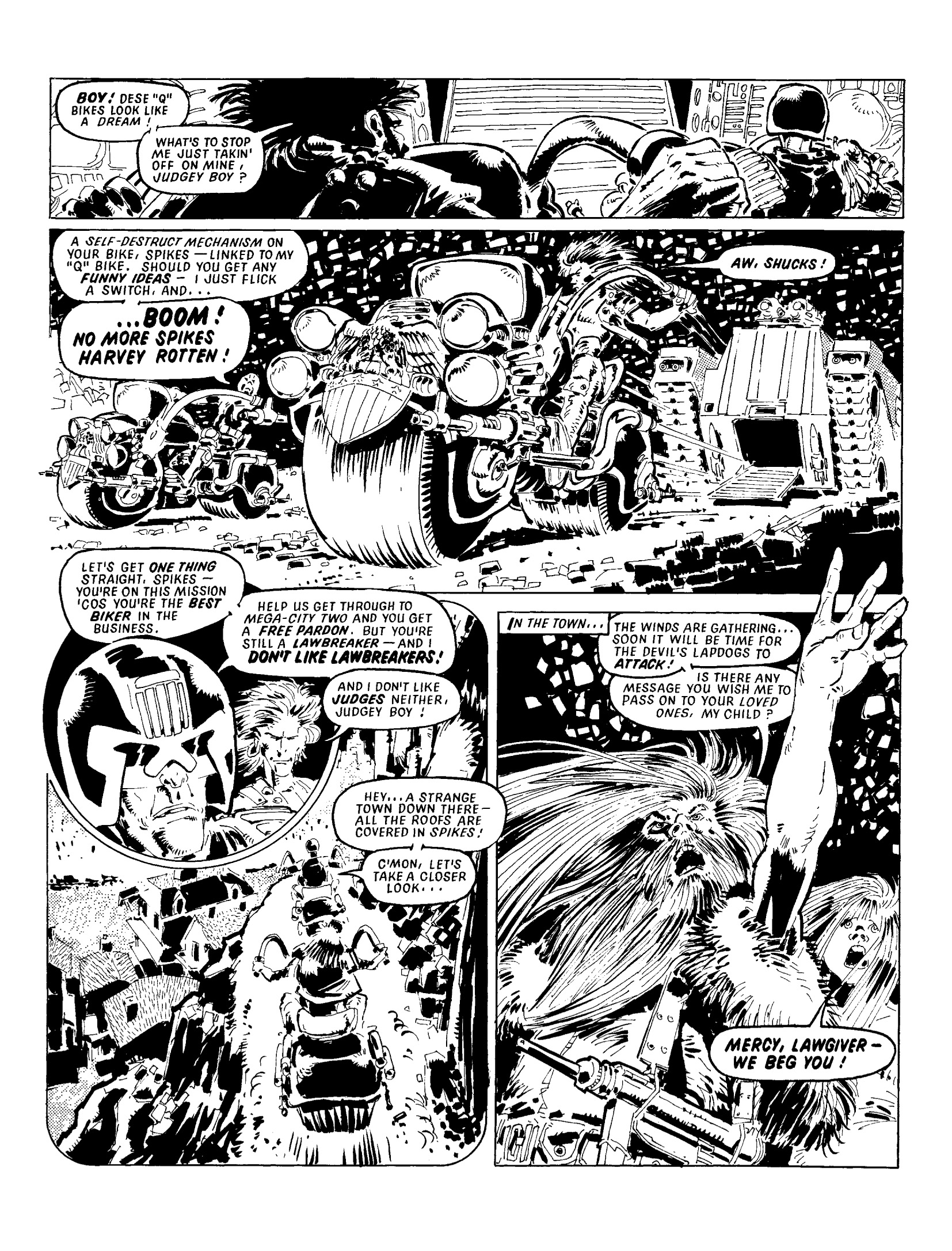 Read online Judge Dredd: The Cursed Earth Uncensored comic -  Issue # TPB - 22