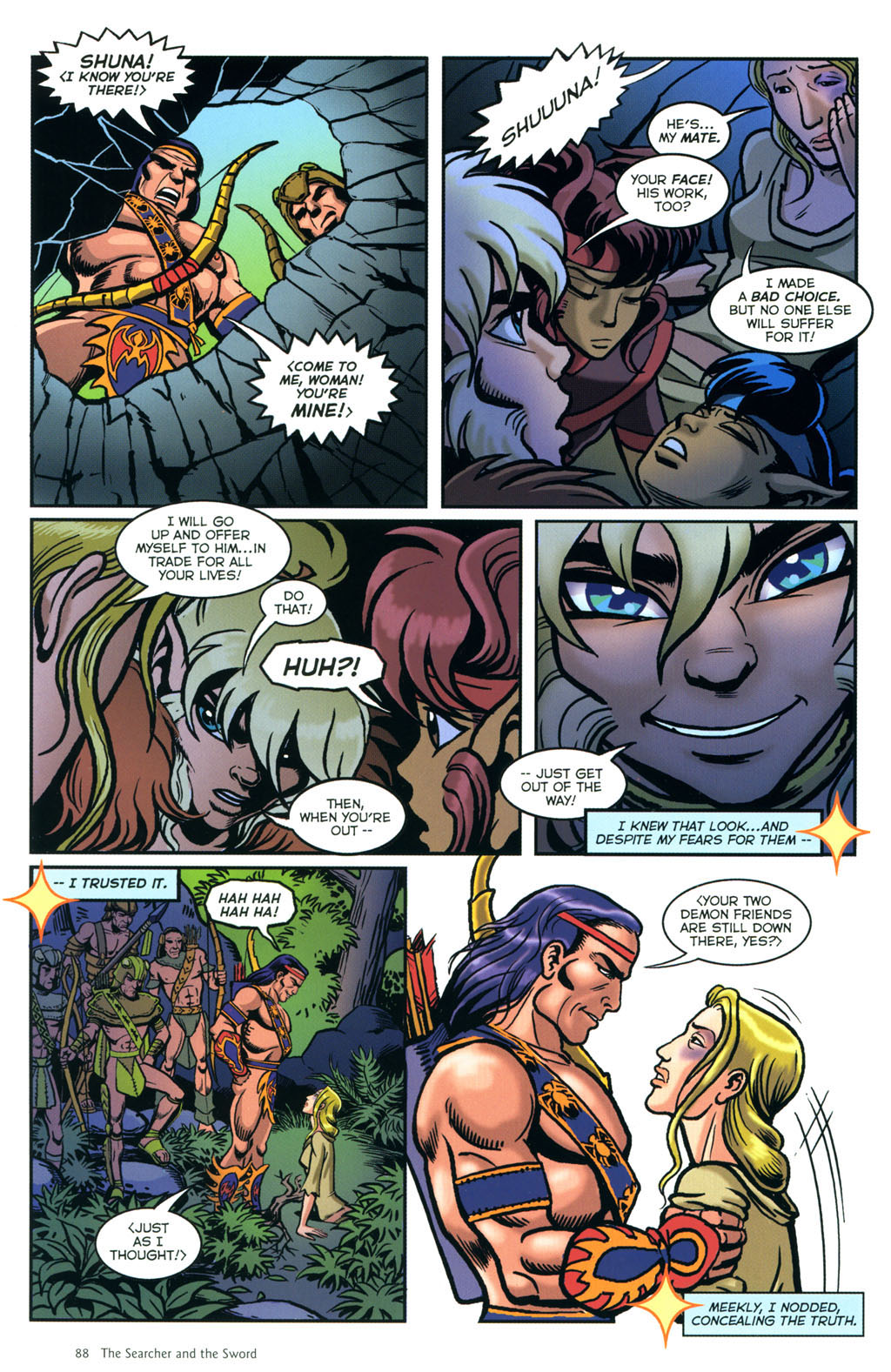 Read online Elfquest: The Searcher and the Sword comic -  Issue # TPB - 89