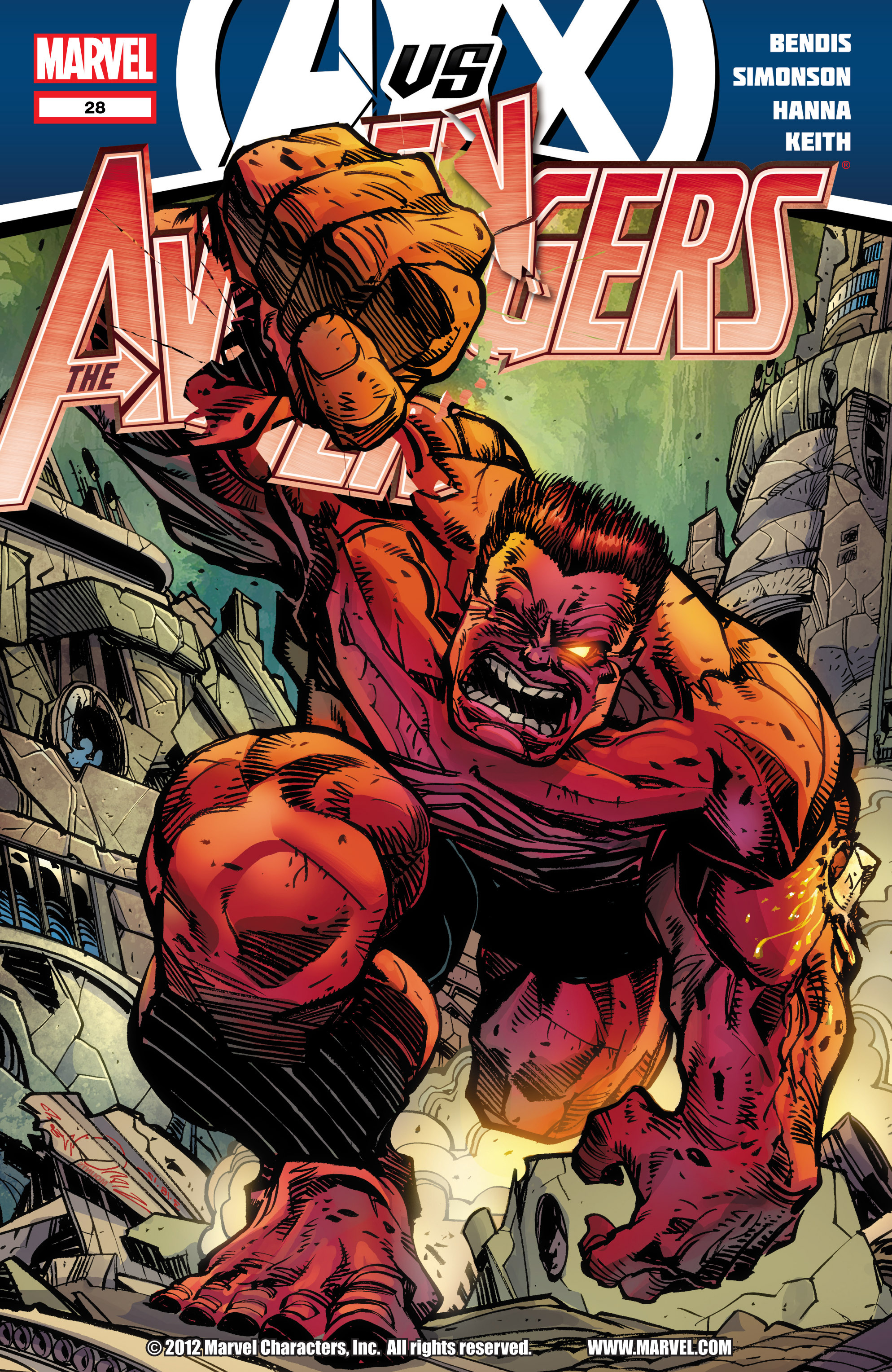 Read online Avengers (2010) comic -  Issue #28 - 1