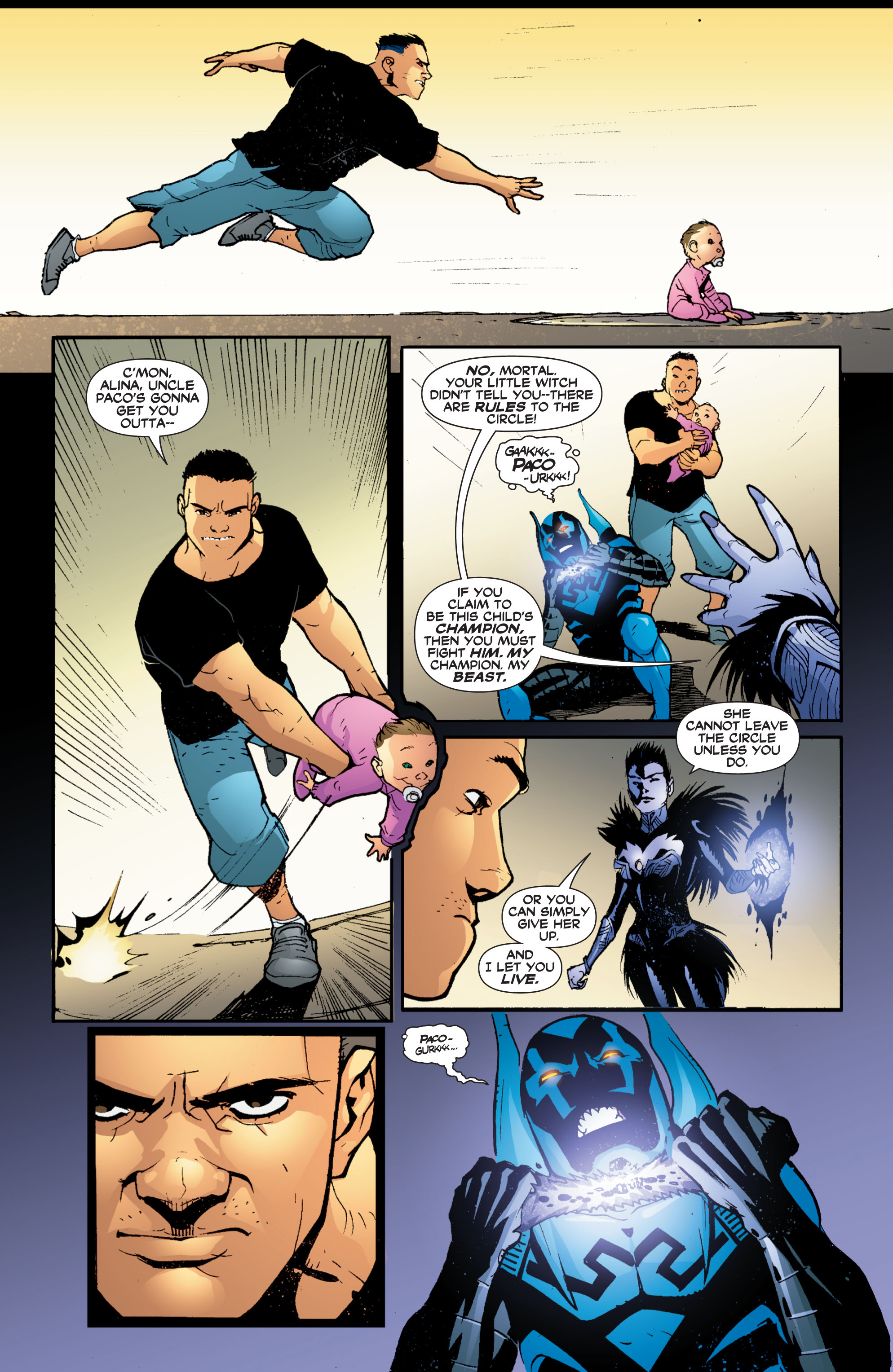 Read online Blue Beetle (2006) comic -  Issue #16 - 17