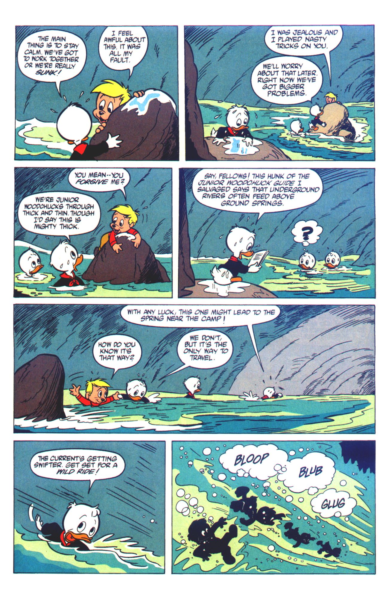 Read online Walt Disney's Junior Woodchucks Limited Series comic -  Issue #3 - 17