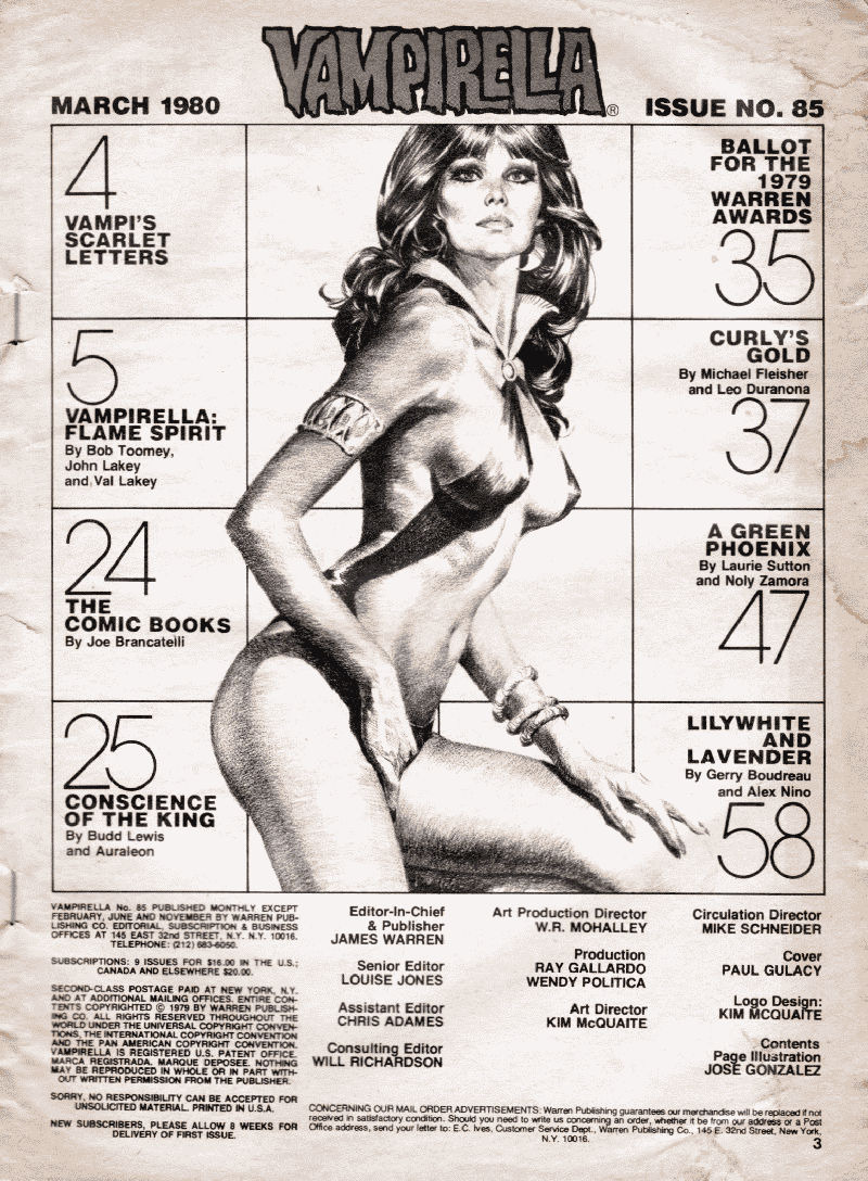 Read online Vampirella (1969) comic -  Issue #85 - 2
