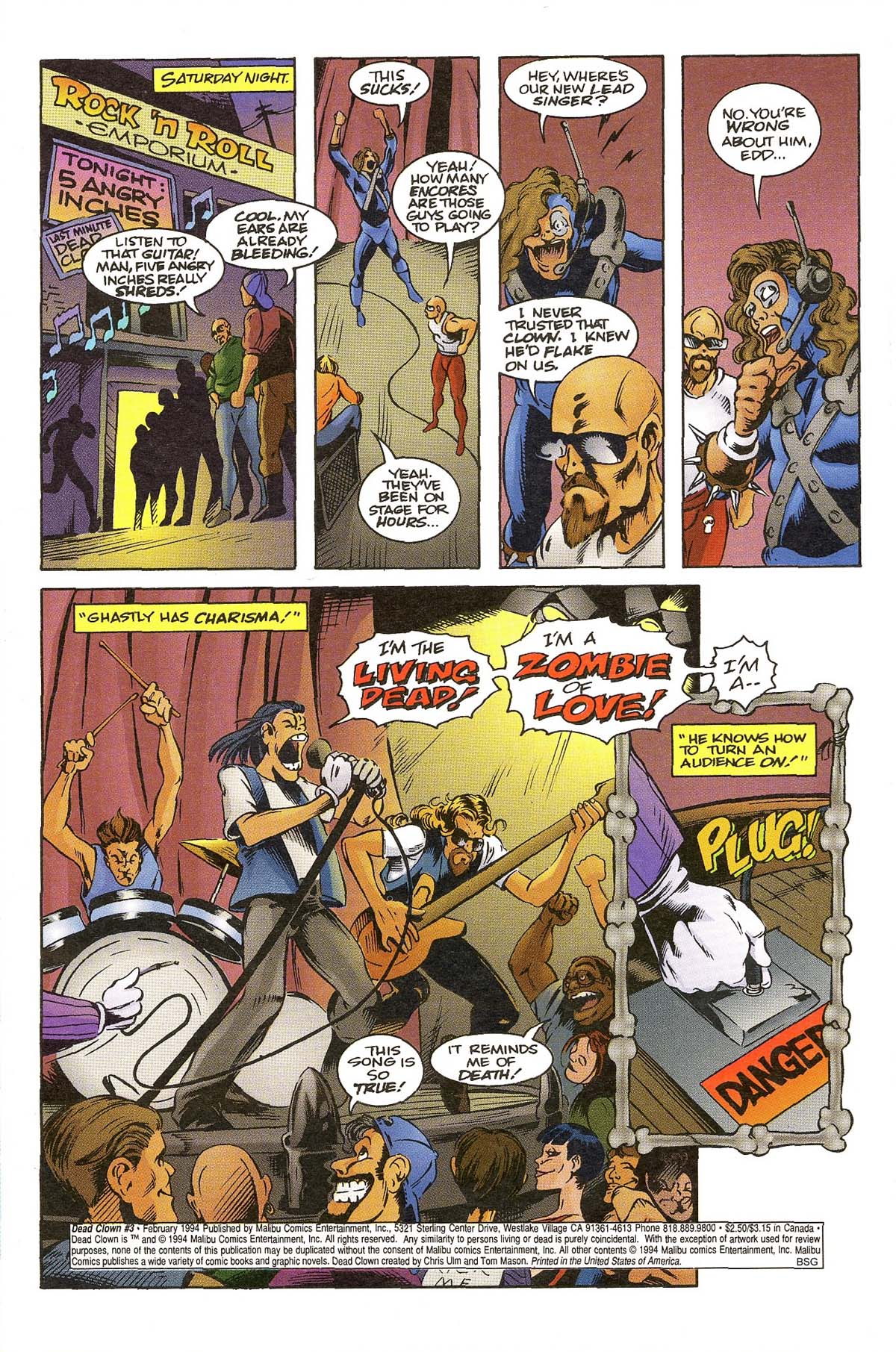 Read online Dead Clown comic -  Issue #3 - 2