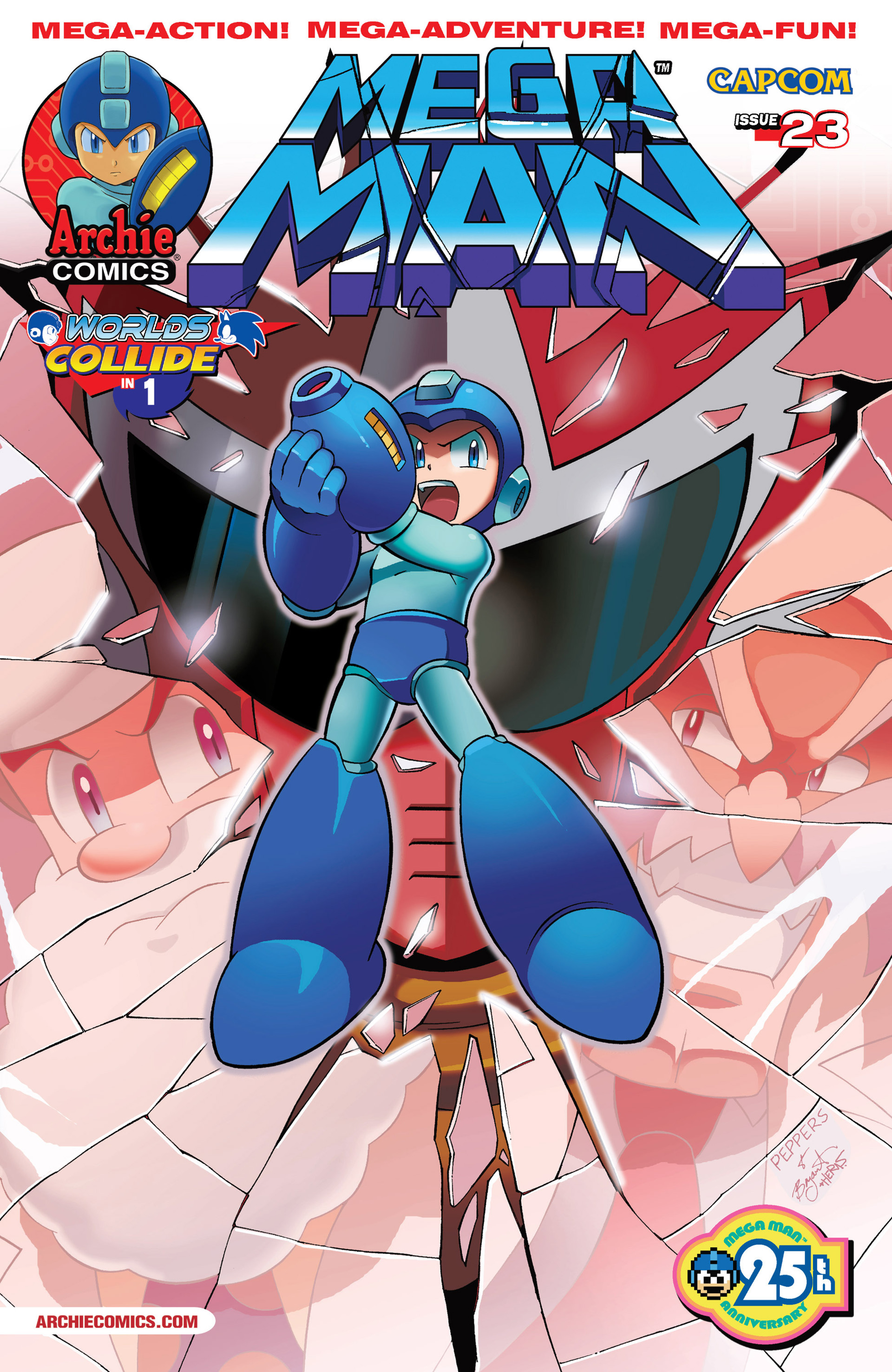 Read online Mega Man comic -  Issue #23 - 1