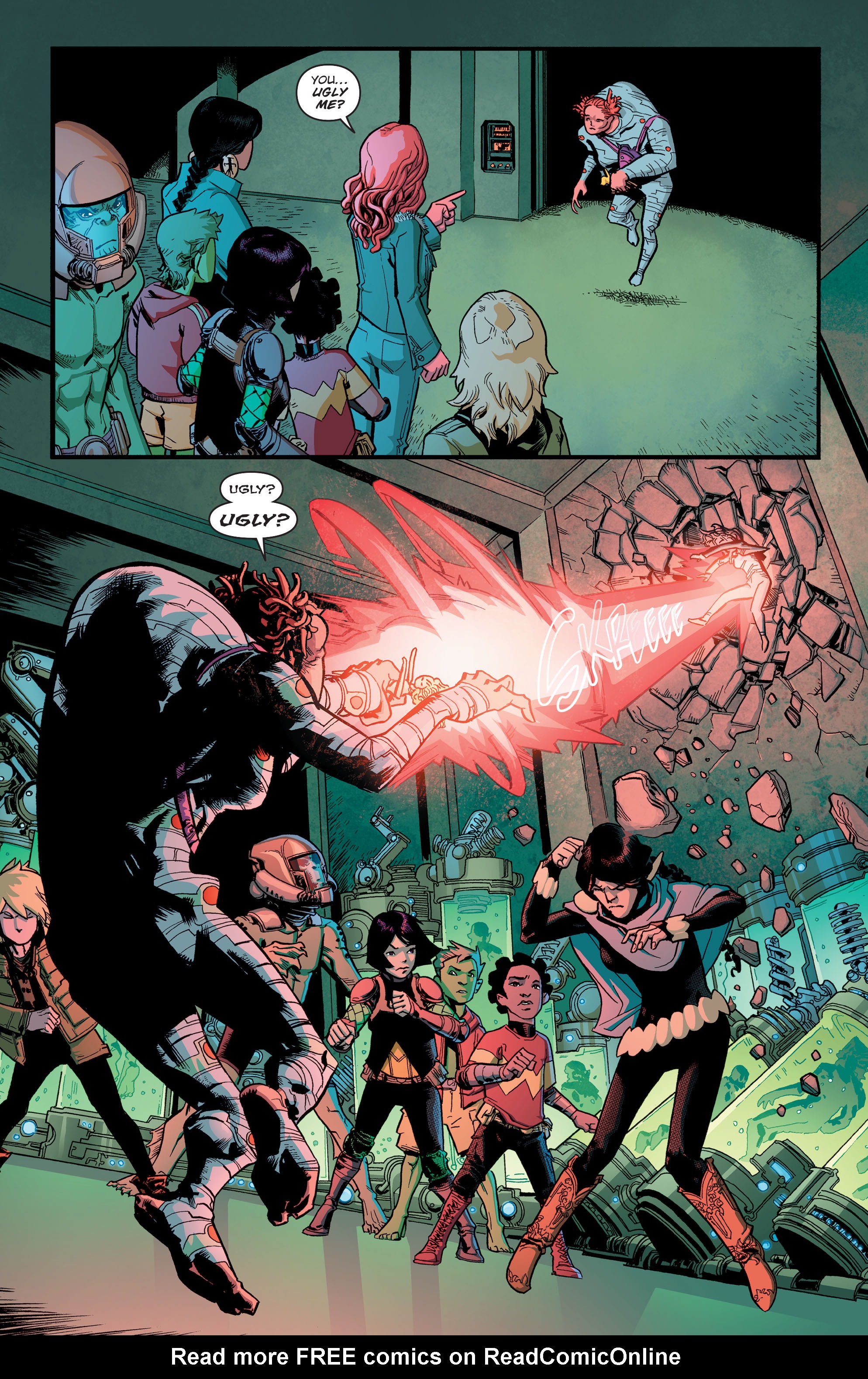 Read online Teen Titans: Earth One comic -  Issue #2 - 100