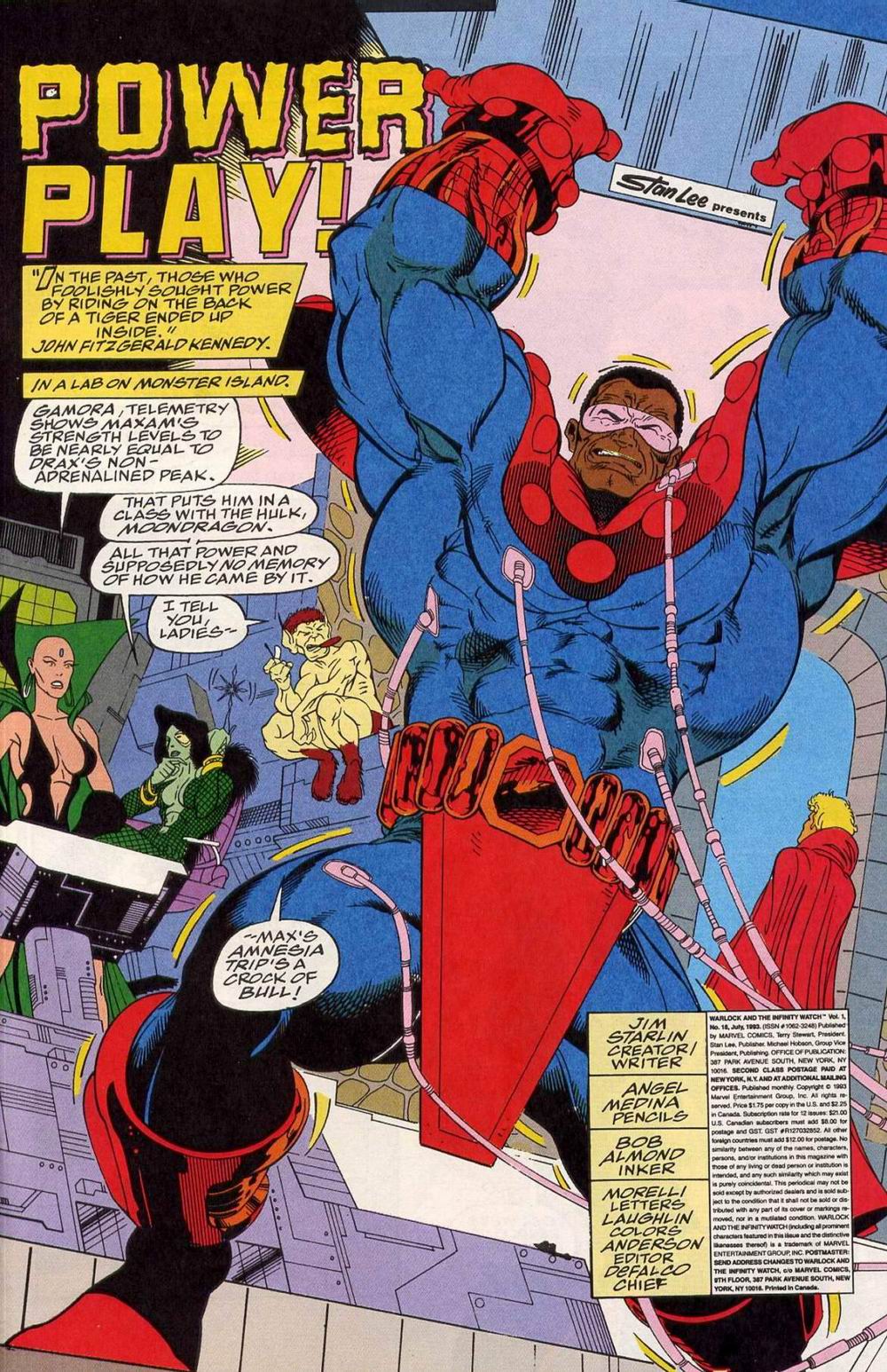 Read online Warlock and the Infinity Watch comic -  Issue #18 - 2