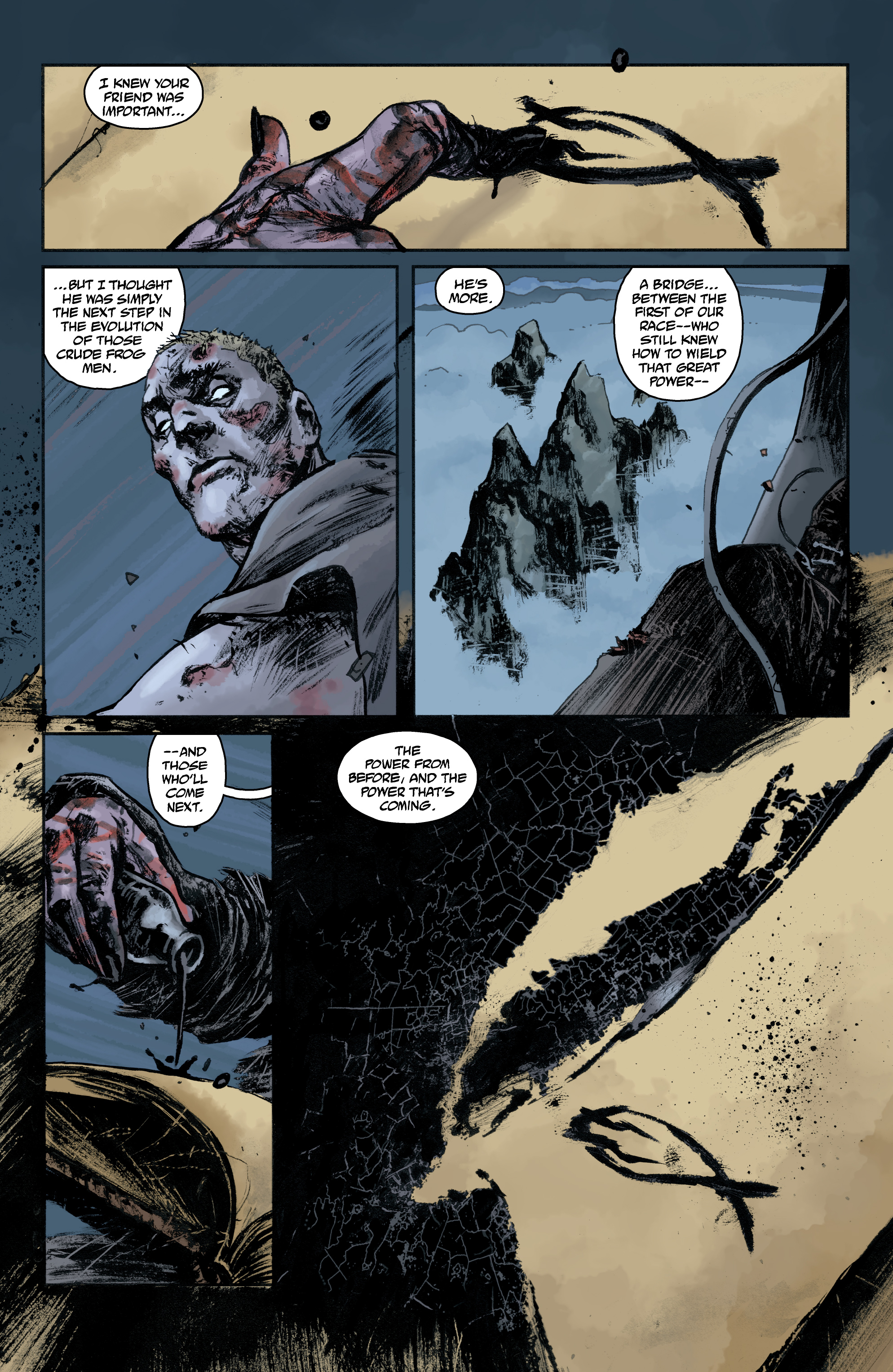 Read online Abe Sapien comic -  Issue # _TPB Dark and Terrible 2 (Part 3) - 65