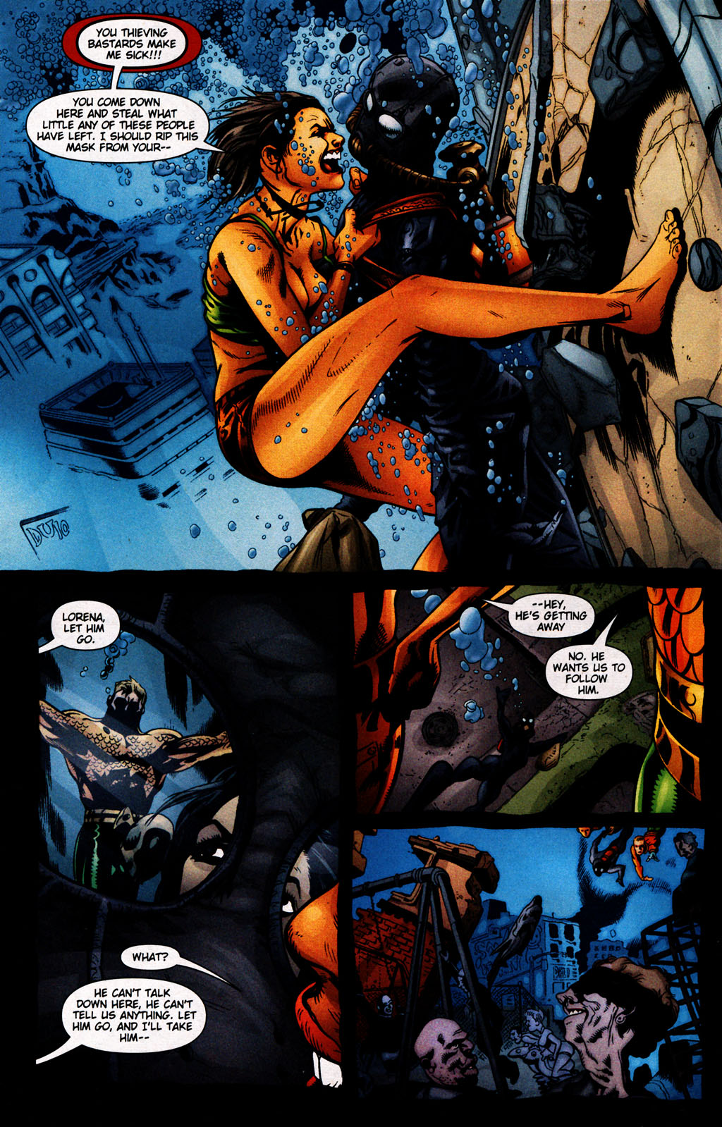 Read online Aquaman (2003) comic -  Issue #25 - 7