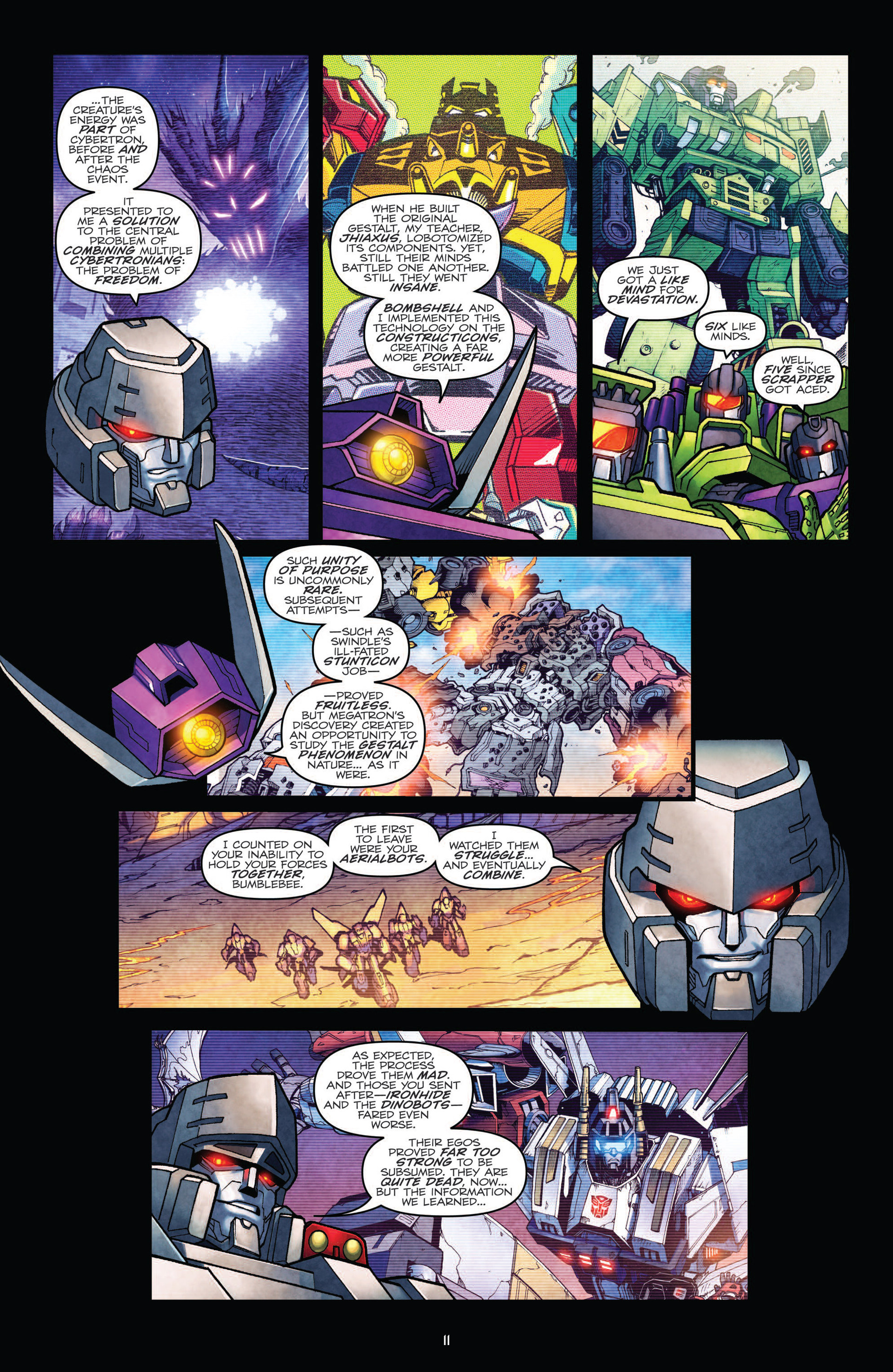 Read online Transformers: Robots In Disguise (2012) comic -  Issue #14 - 14