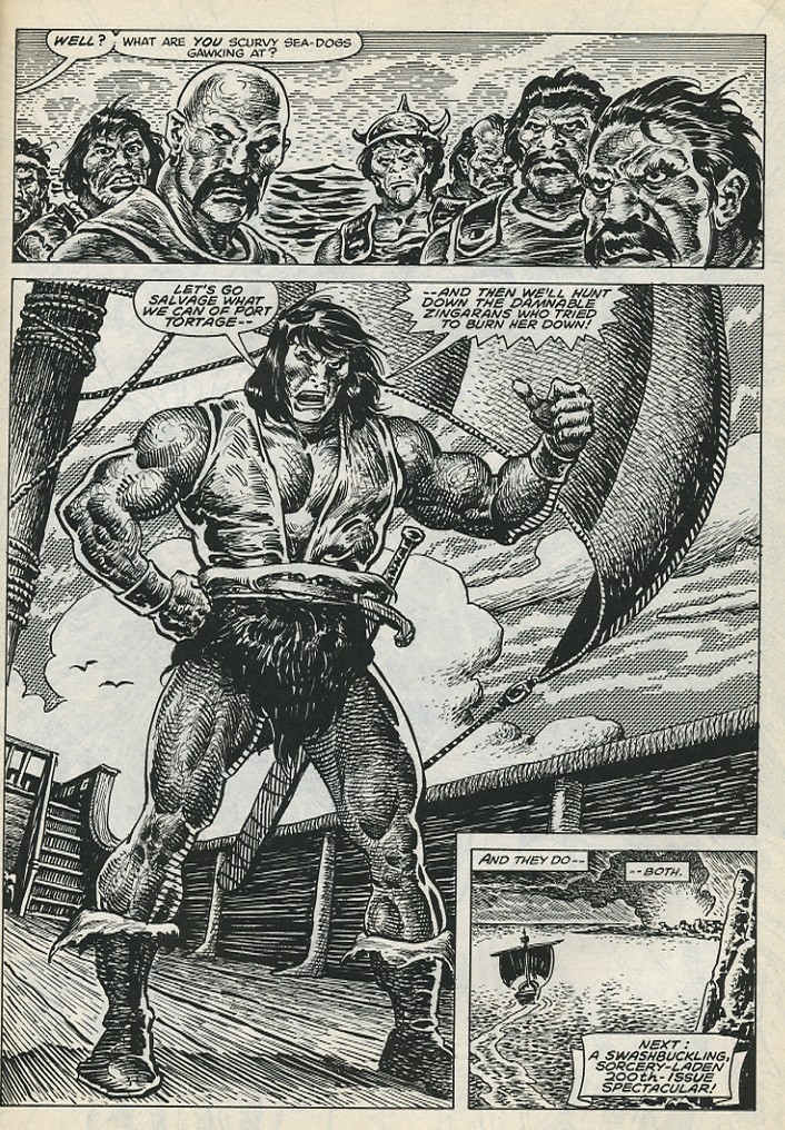 Read online The Savage Sword Of Conan comic -  Issue #199 - 47