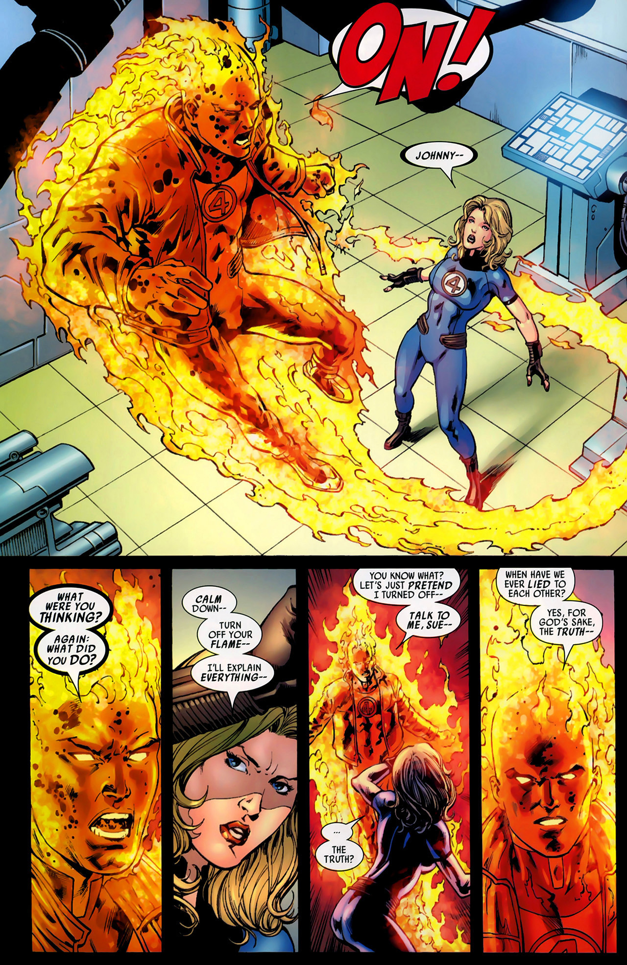 Read online Secret Invasion: Fantastic Four comic -  Issue #1 - 17