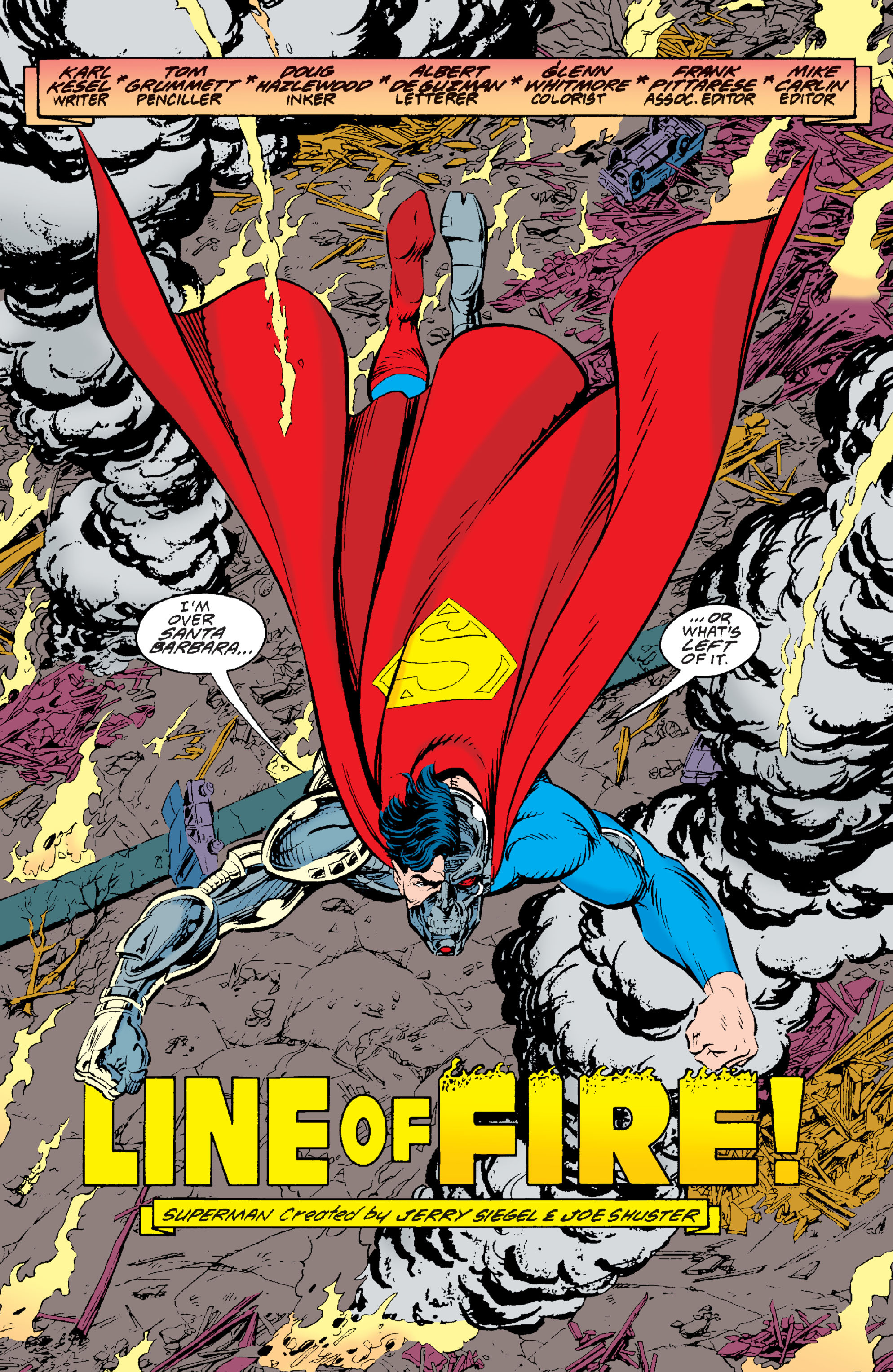 Read online Adventures of Superman (1987) comic -  Issue #503 - 2