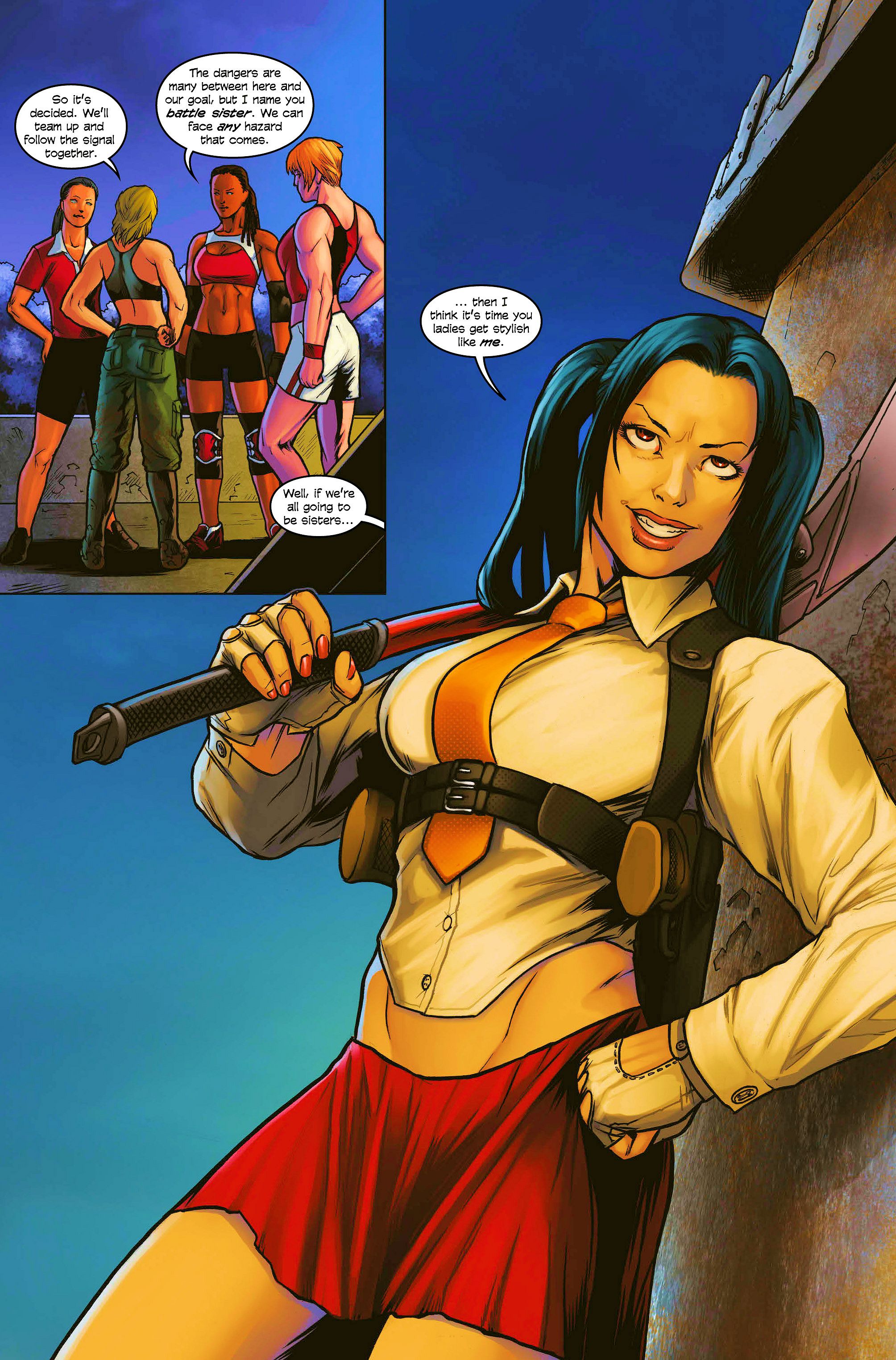 Read online Sally of the Wasteland comic -  Issue #2 - 22