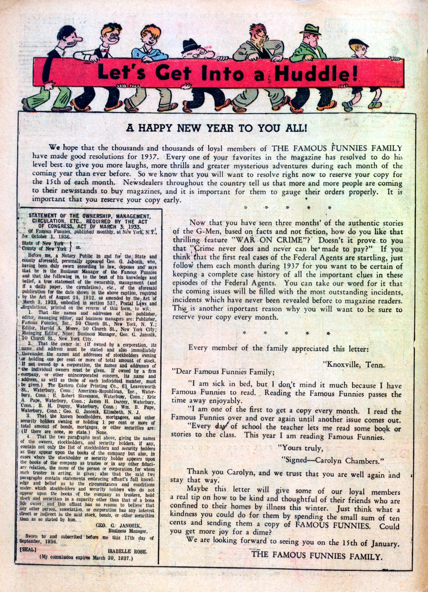 Read online Famous Funnies comic -  Issue #30 - 4