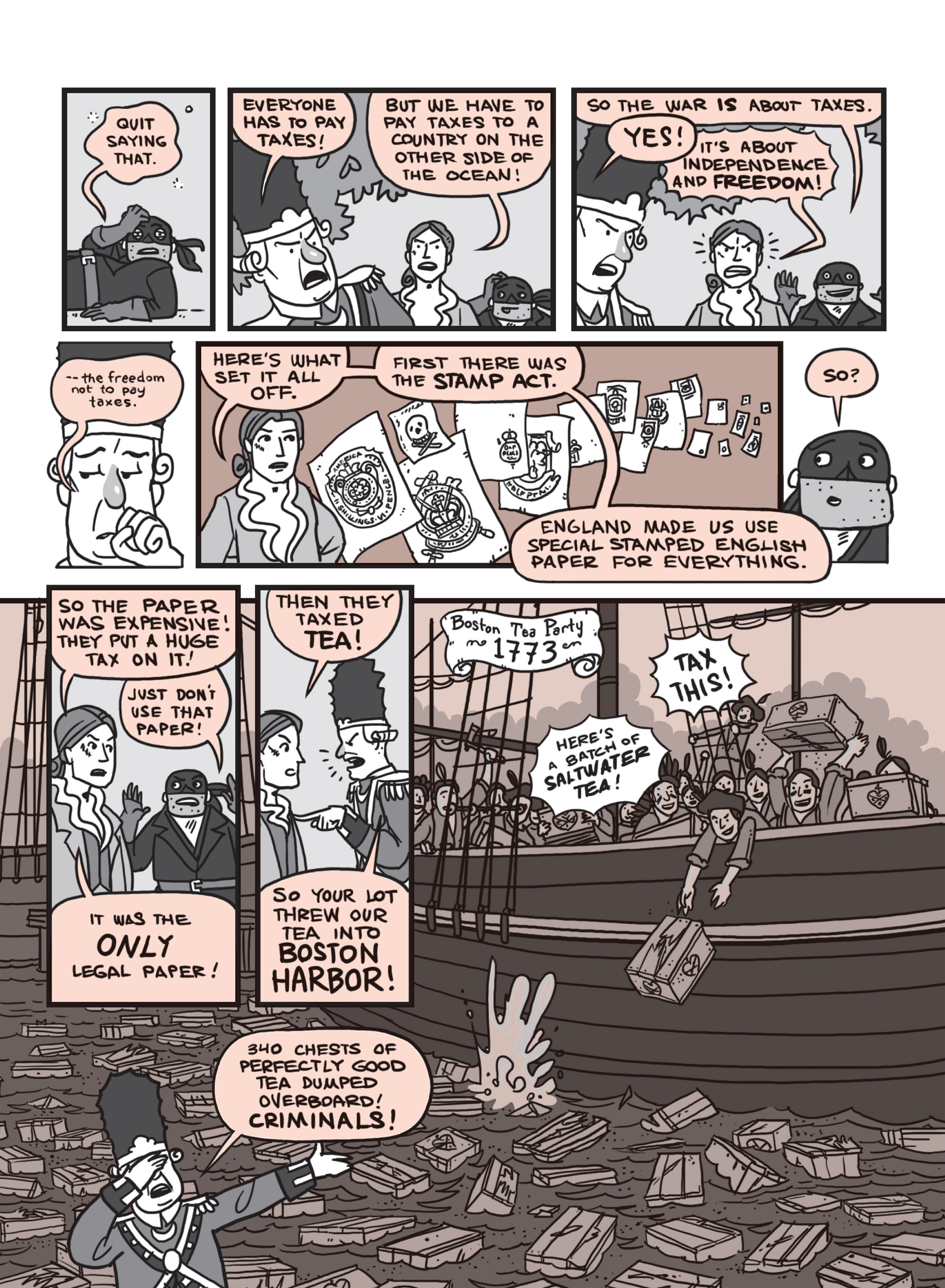 Read online Nathan Hale's Hazardous Tales comic -  Issue # TPB 1 - 27