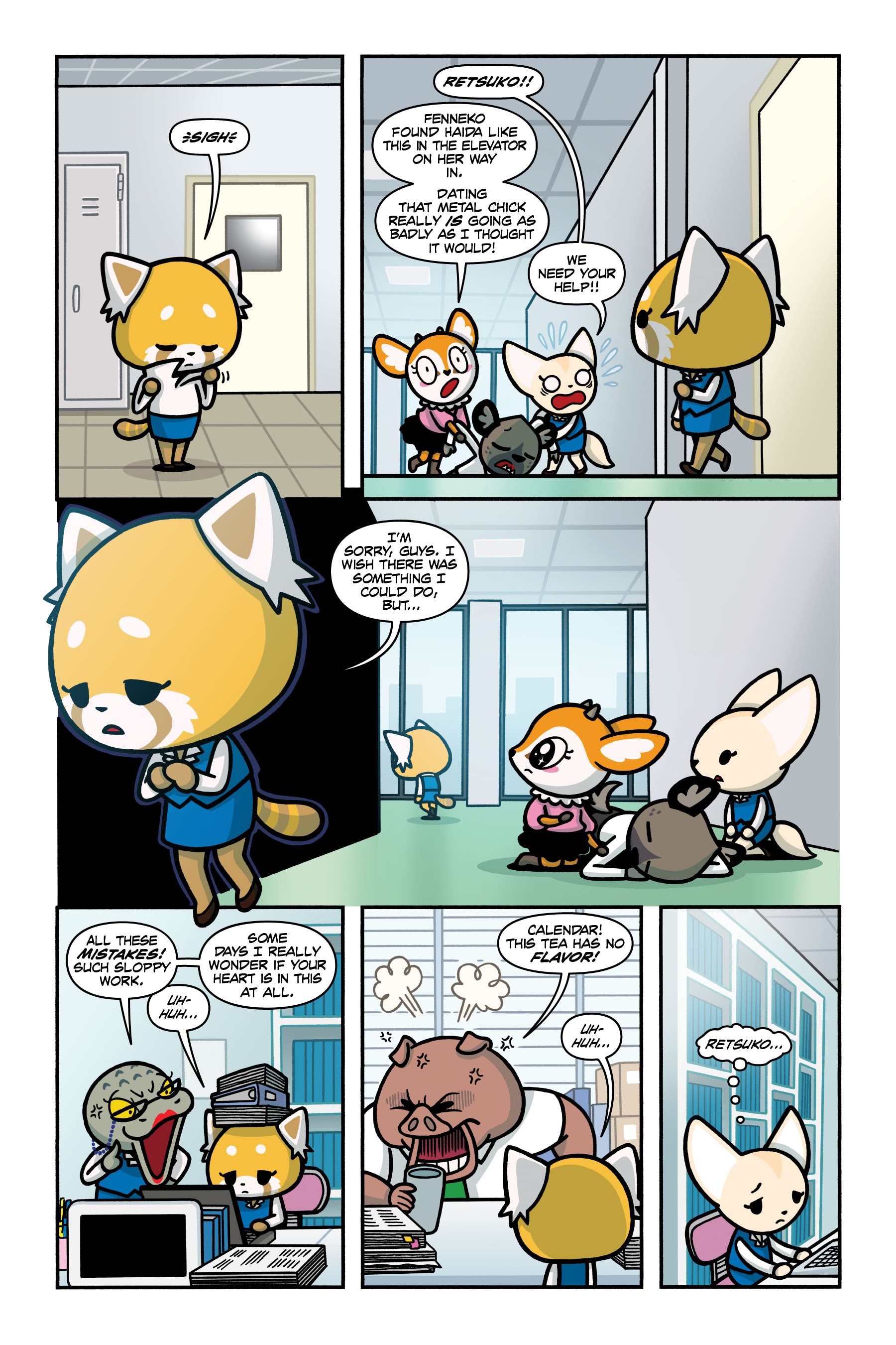 Read online Aggretsuko: Little Rei of Sunshine comic -  Issue # TPB - 51