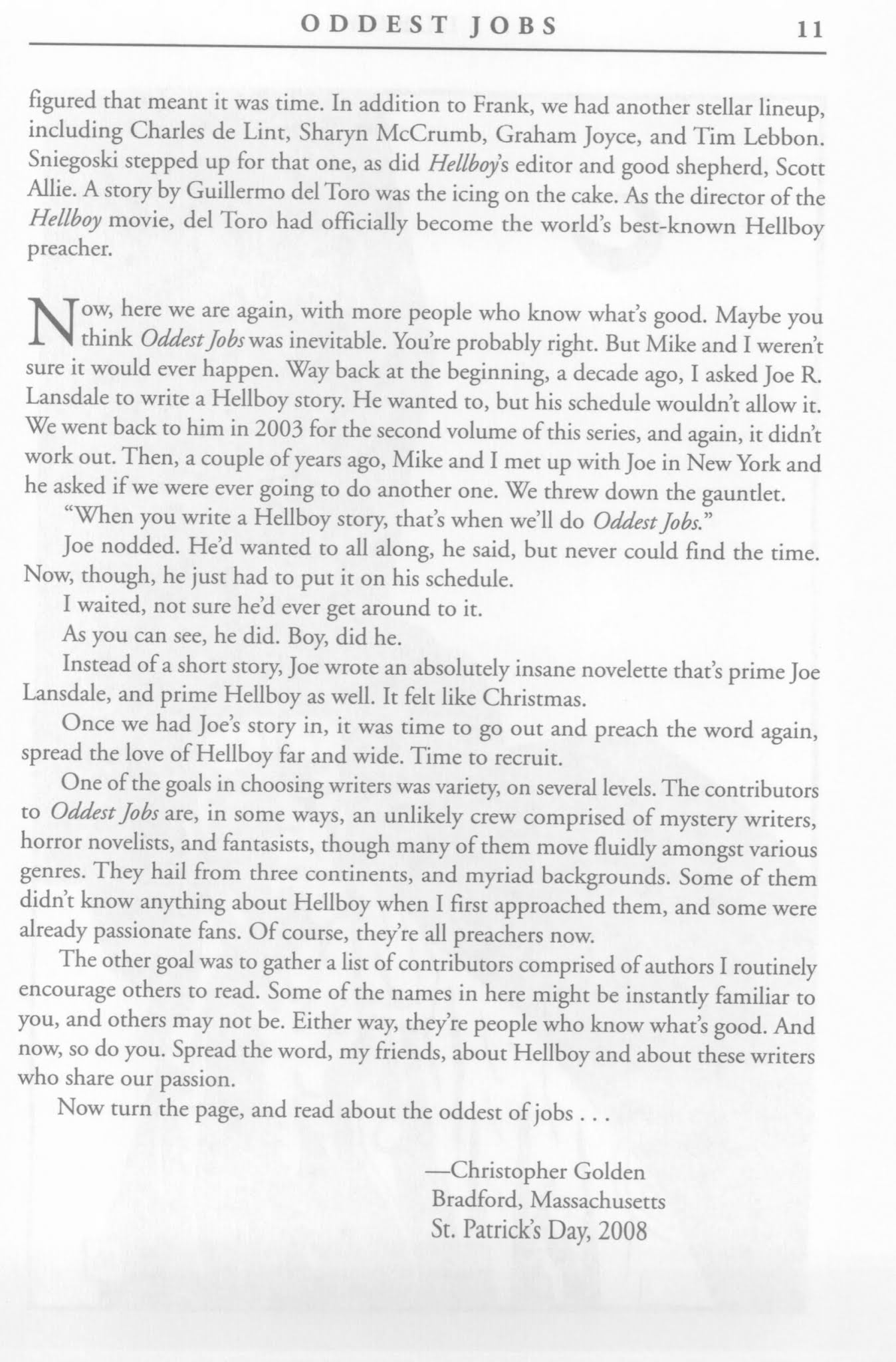 Read online Hellboy: Oddest Jobs comic -  Issue # TPB (Part 1) - 8