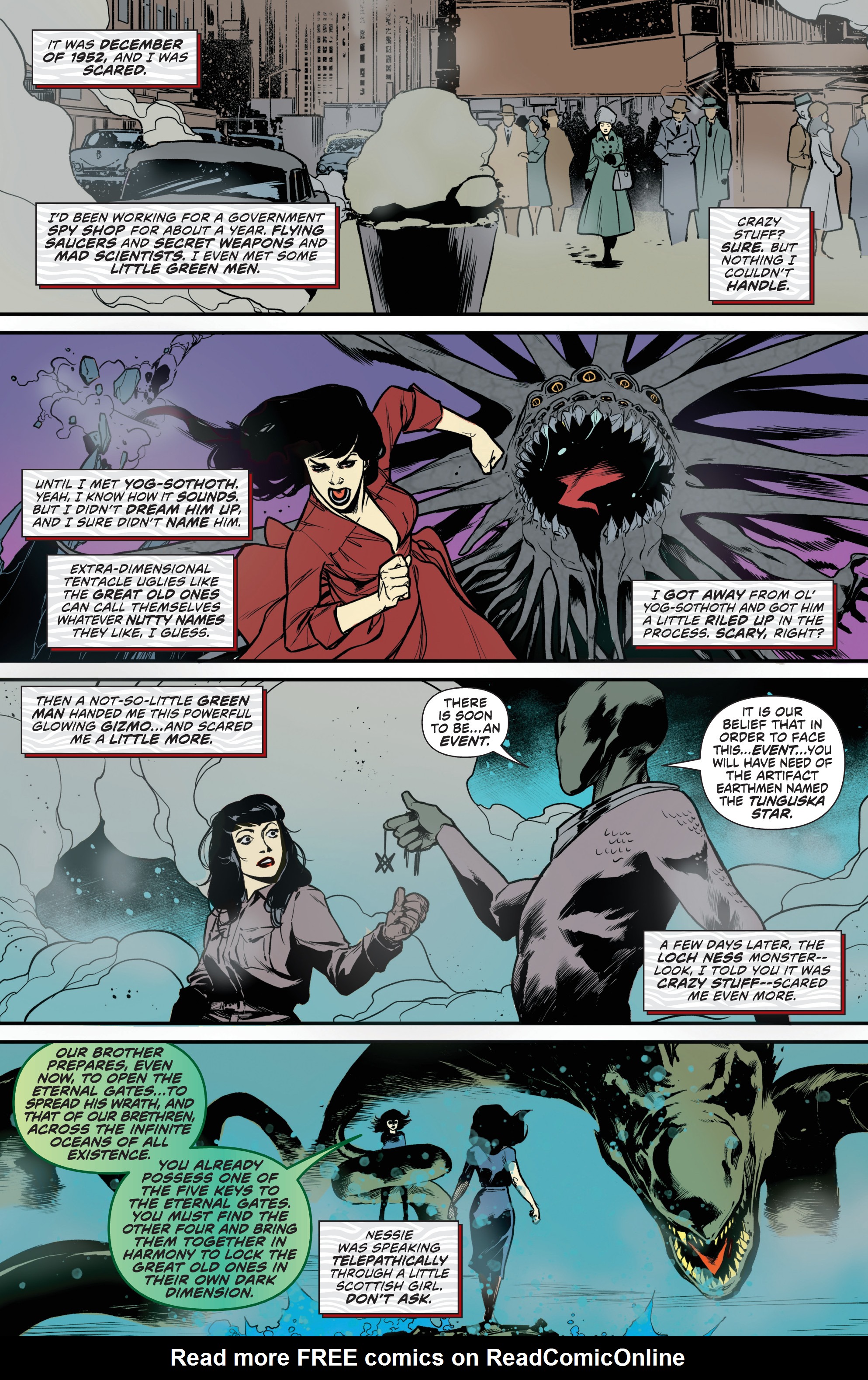Read online Bettie Page: Unbound comic -  Issue #1 - 8