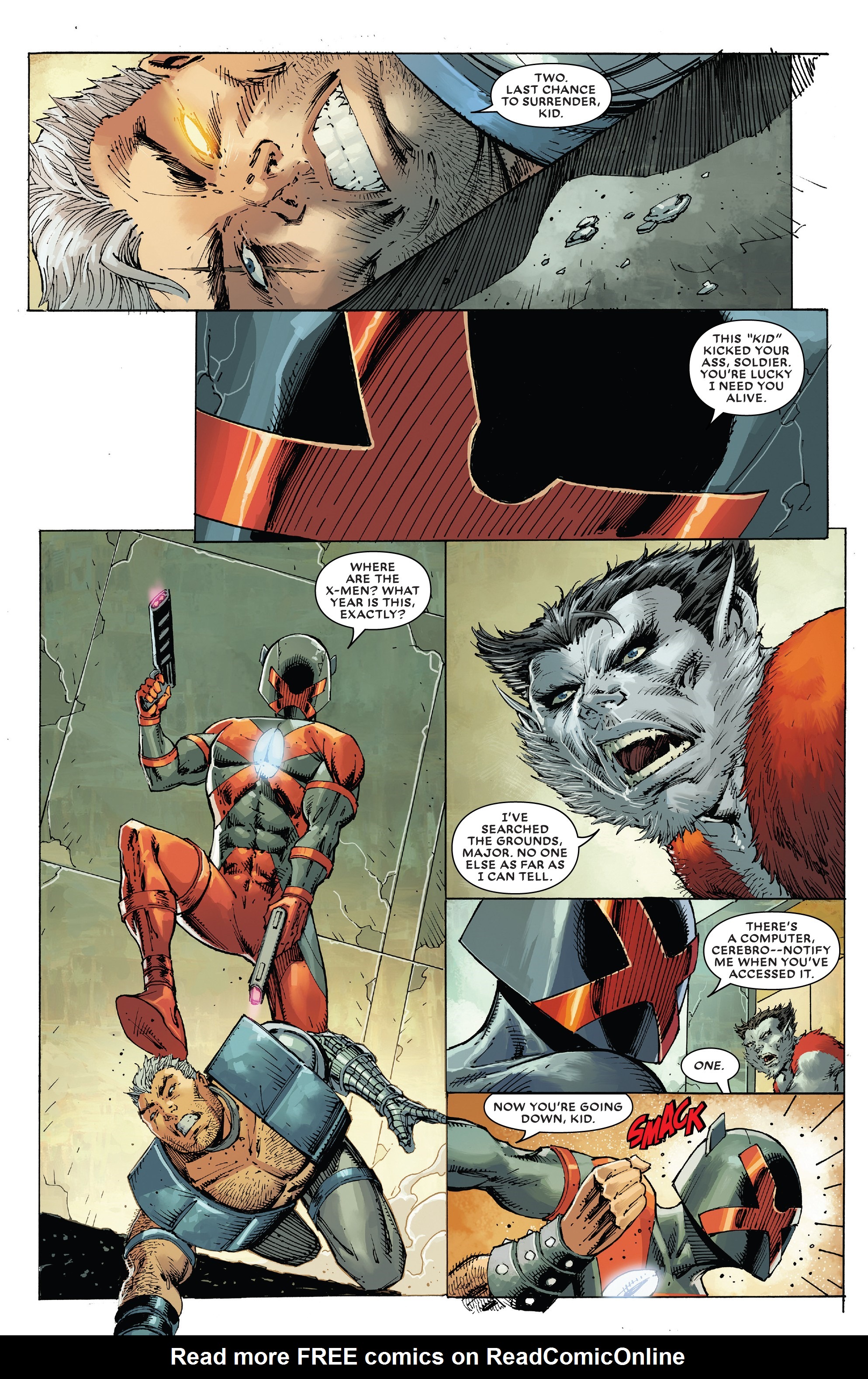 Read online Major X comic -  Issue #1 - 5