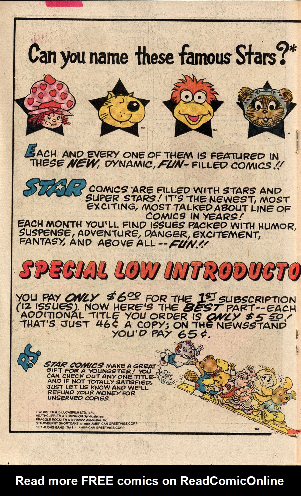 Read online Strawberry Shortcake (1985) comic -  Issue #1 - 18