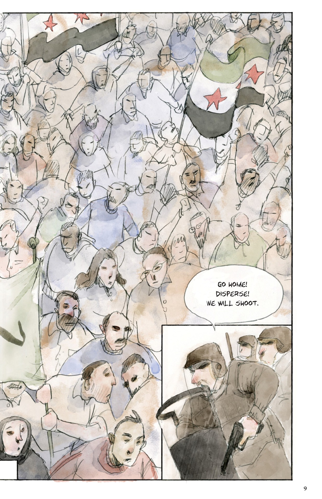 Read online The Unwanted: Stories of the Syrian Refugees comic -  Issue # TPB - 9