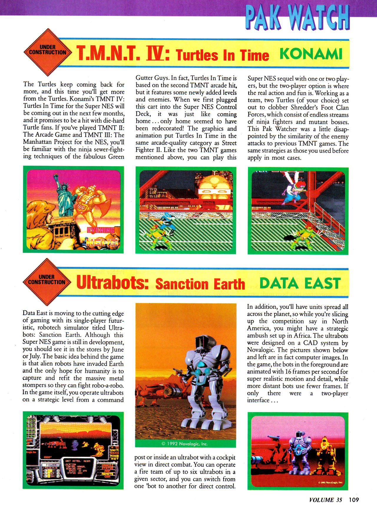 Read online Nintendo Power comic -  Issue #35 - 118