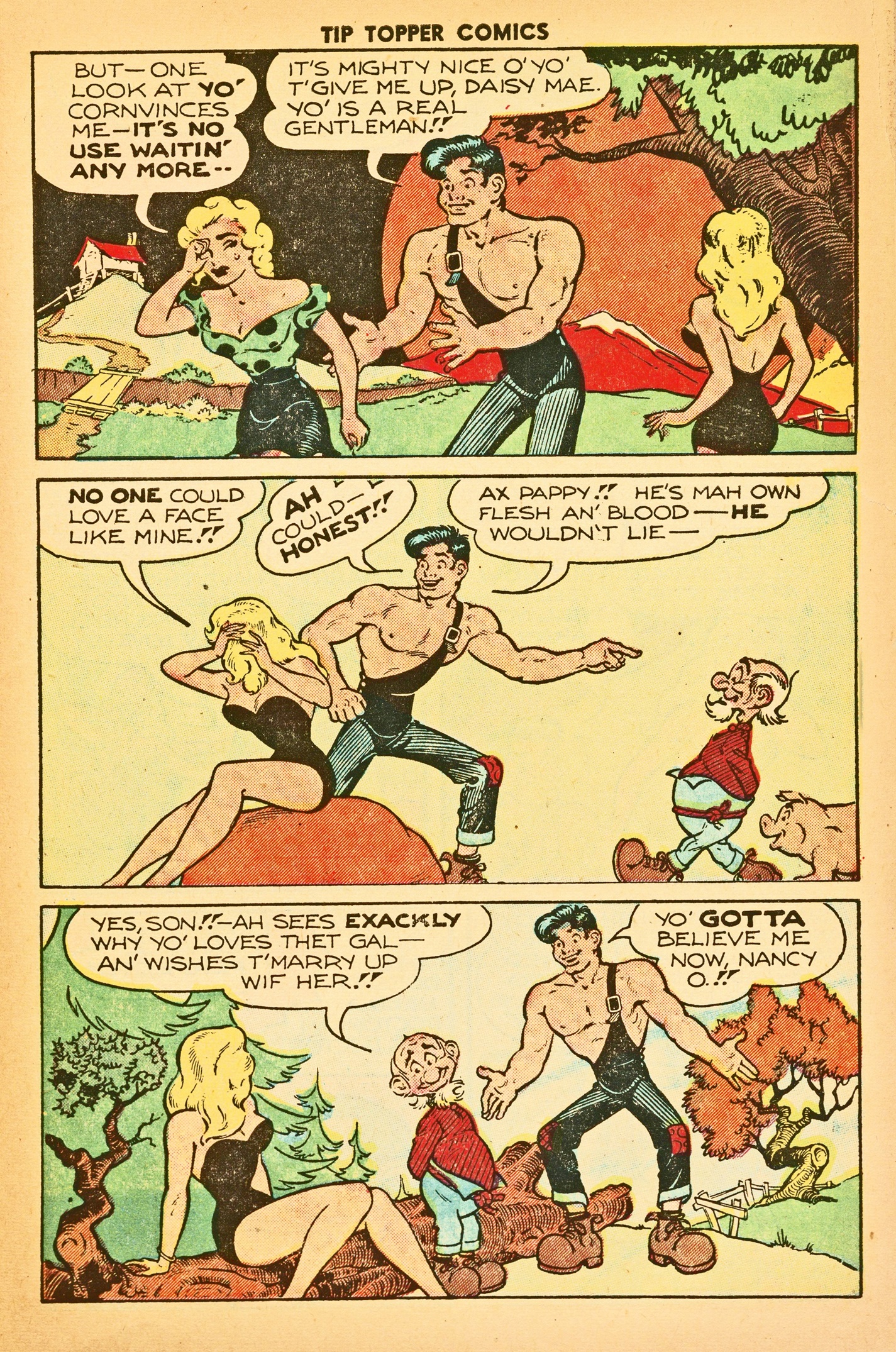 Read online Tip Topper Comics comic -  Issue #19 - 27