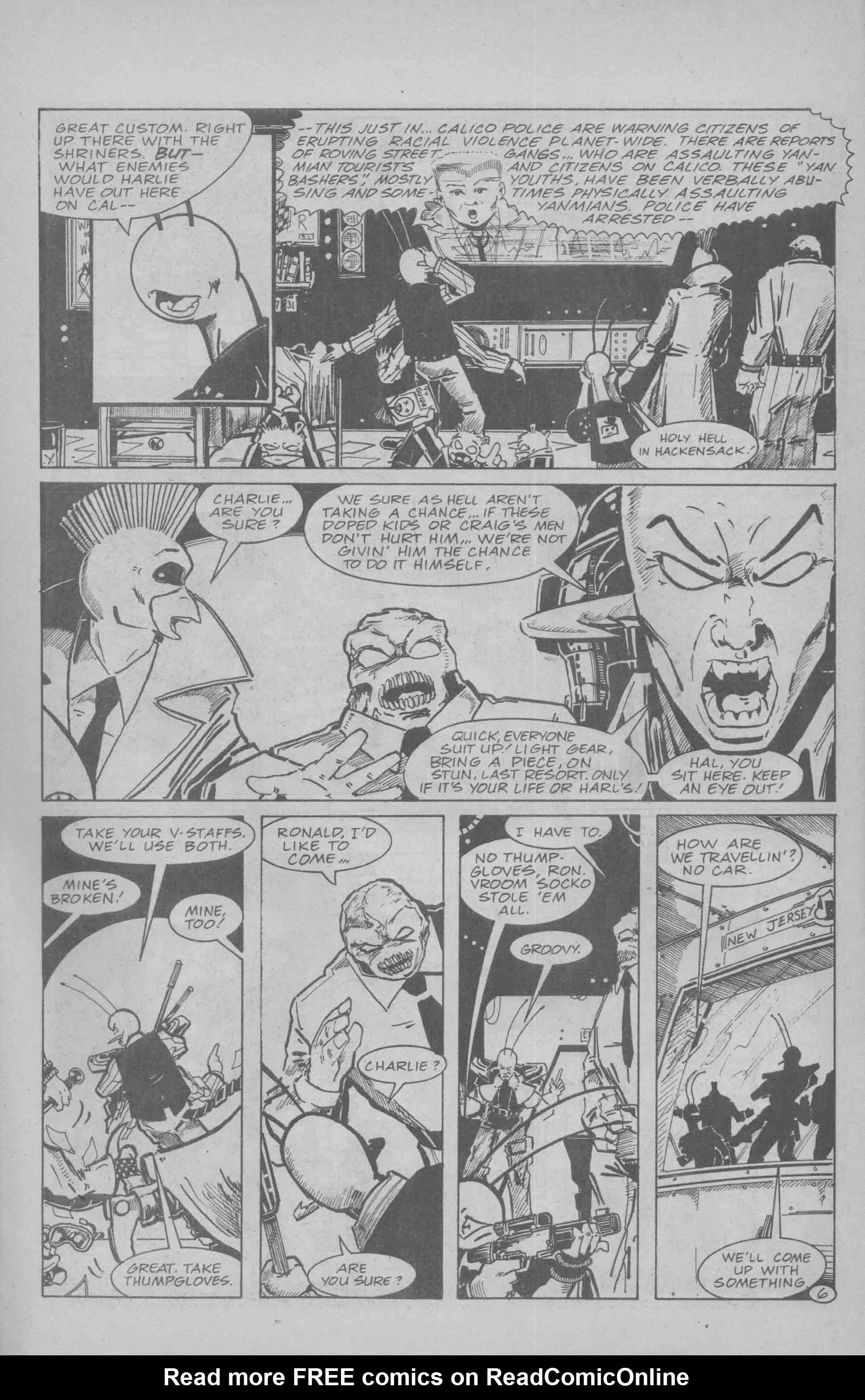 Read online Pirate Corp$! (1987) comic -  Issue #4 - 8