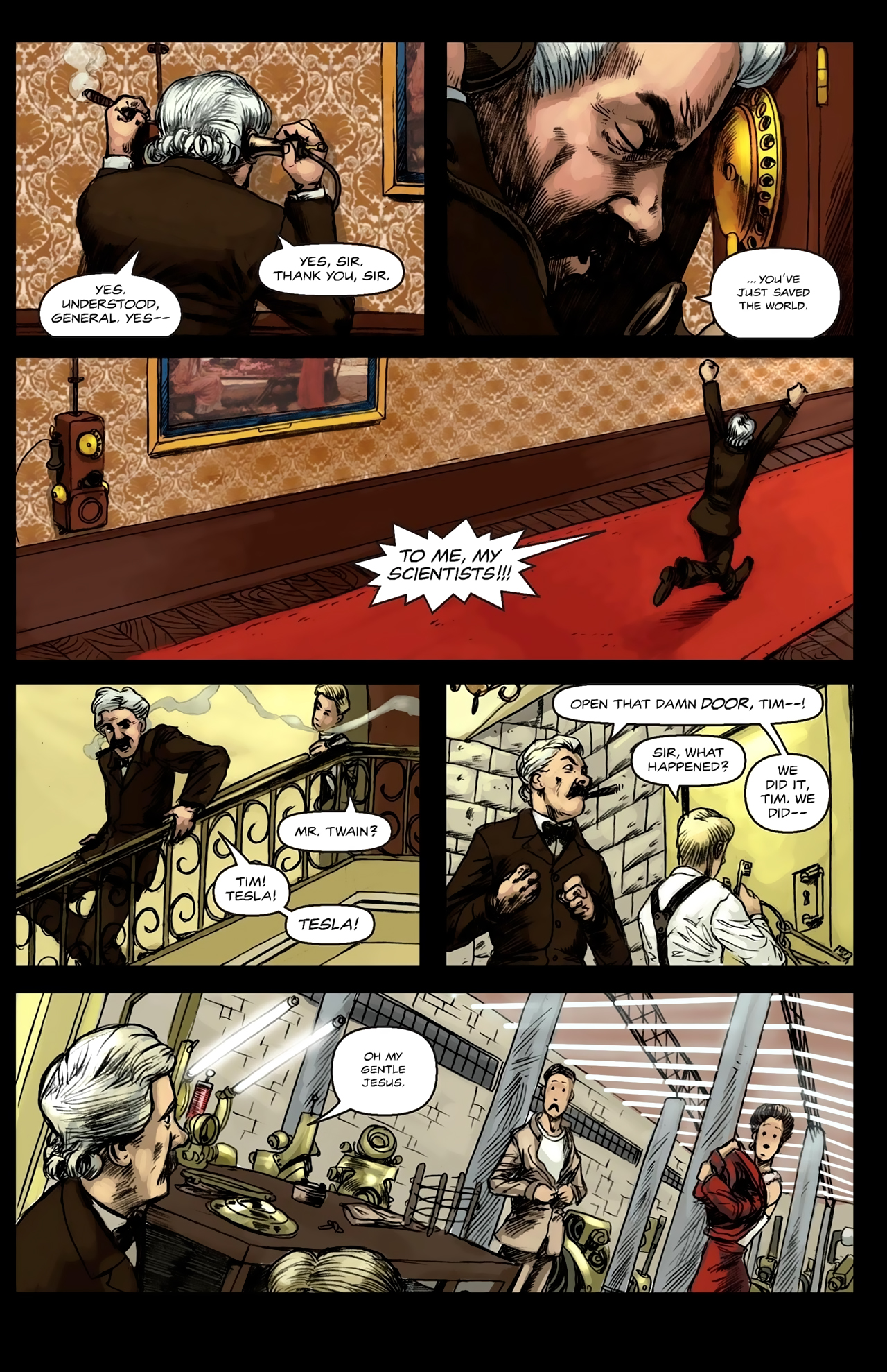 Read online The Five Fists of Science comic -  Issue # TPB - 76