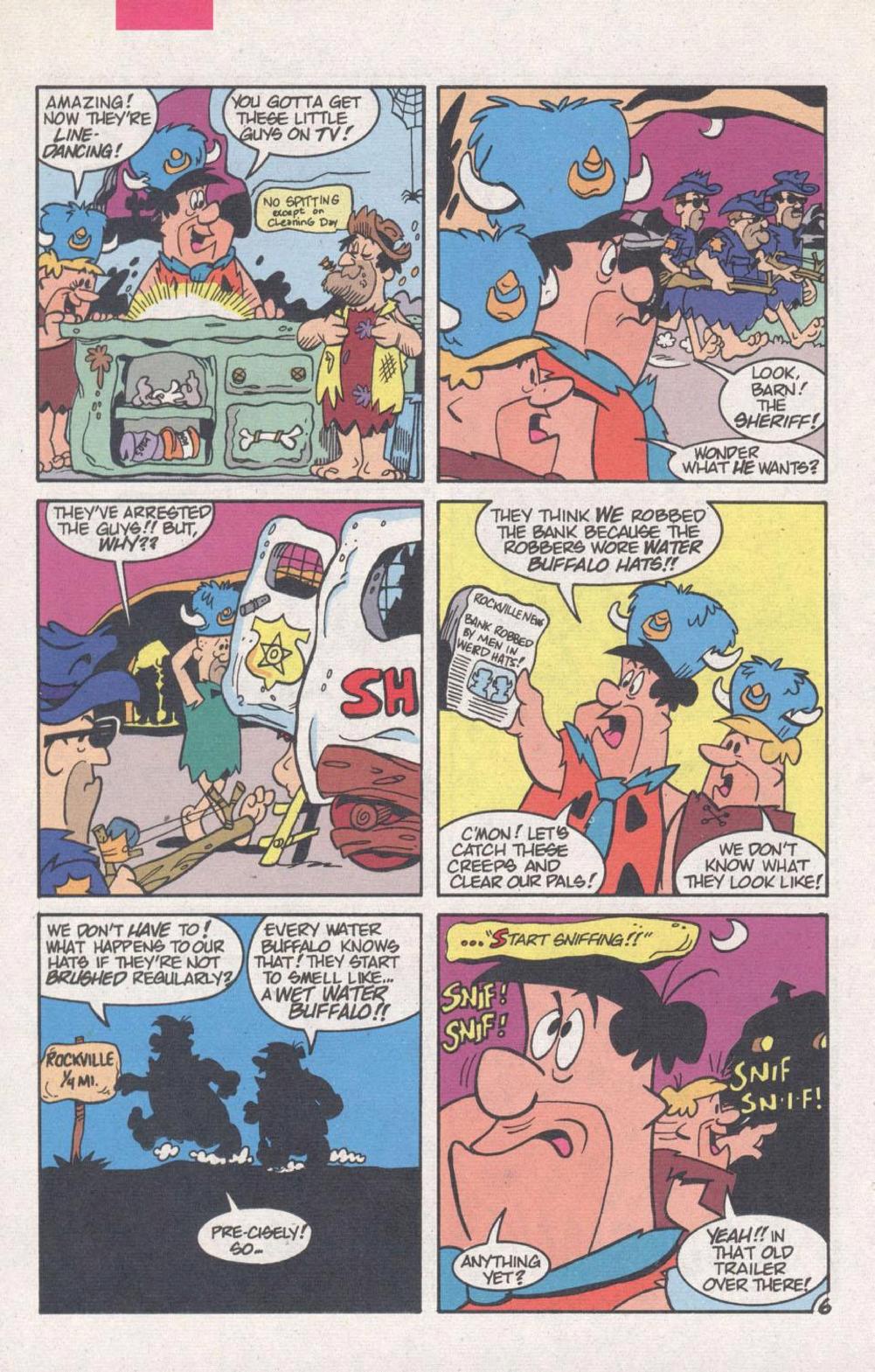 Read online The Flintstones (1995) comic -  Issue #6 - 7
