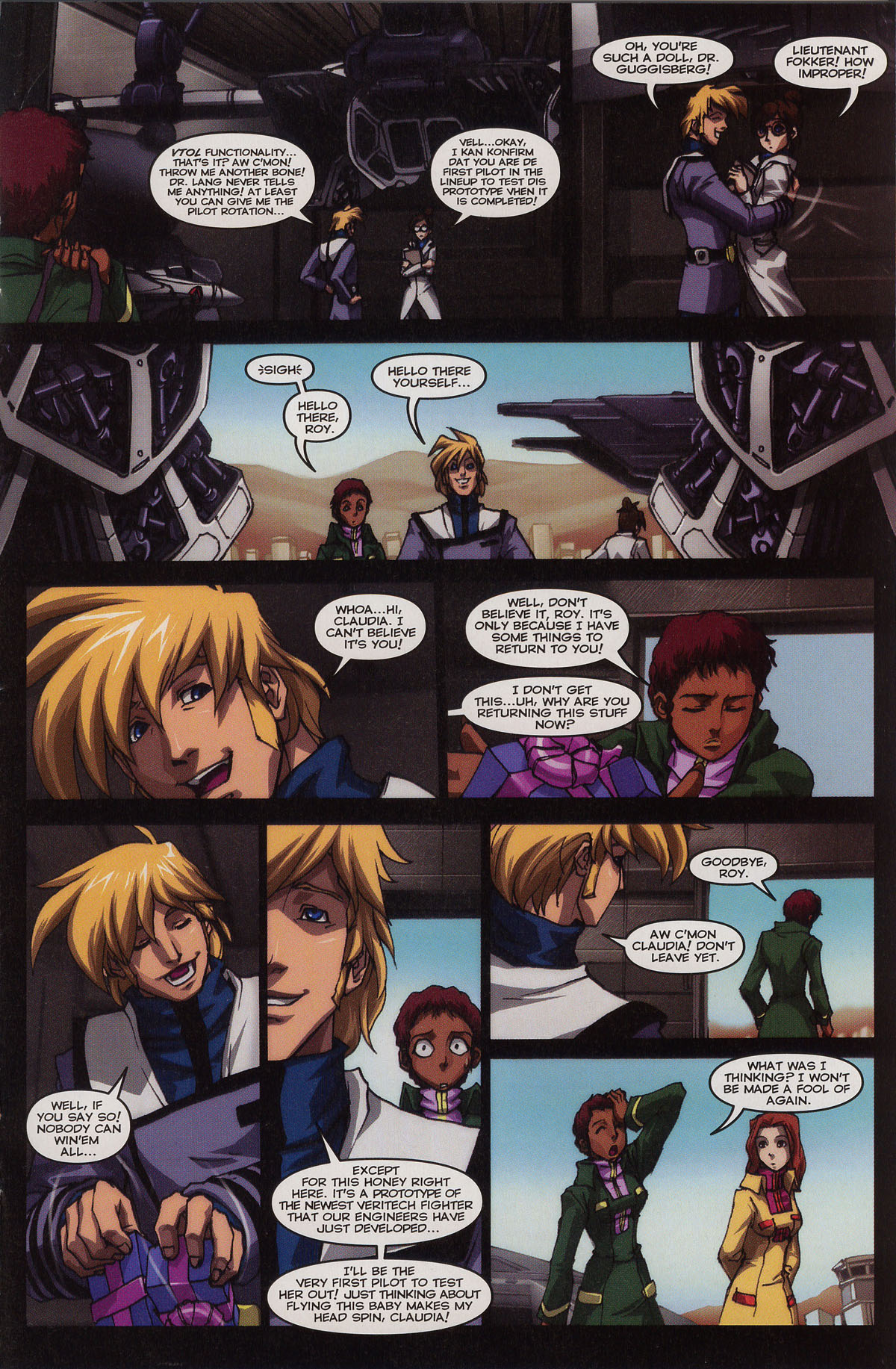 Read online Robotech (2003) comic -  Issue #4 - 16