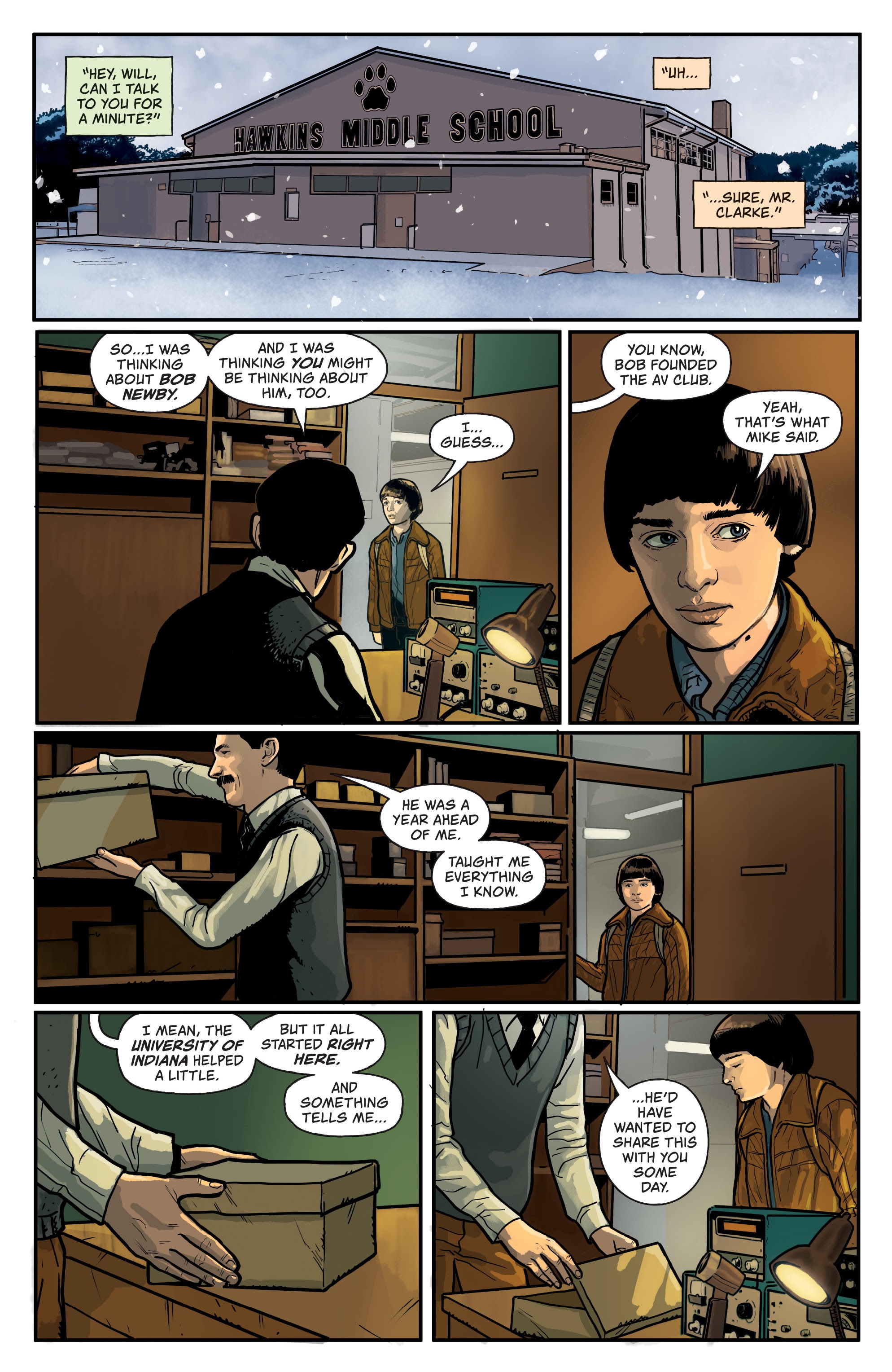 Read online Stranger Things: The Tomb of Ybwen comic -  Issue #1 - 12