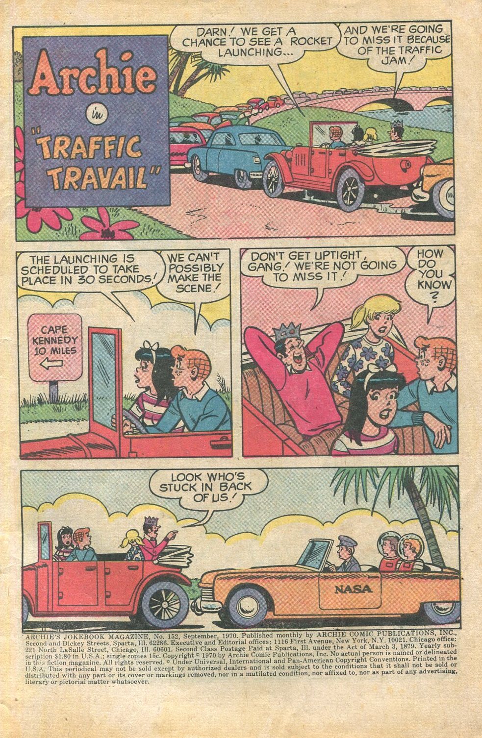 Read online Archie's Joke Book Magazine comic -  Issue #152 - 3