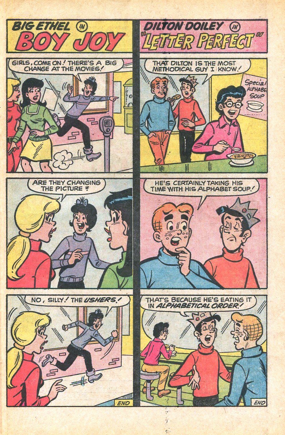 Read online Archie's TV Laugh-Out comic -  Issue #20 - 31
