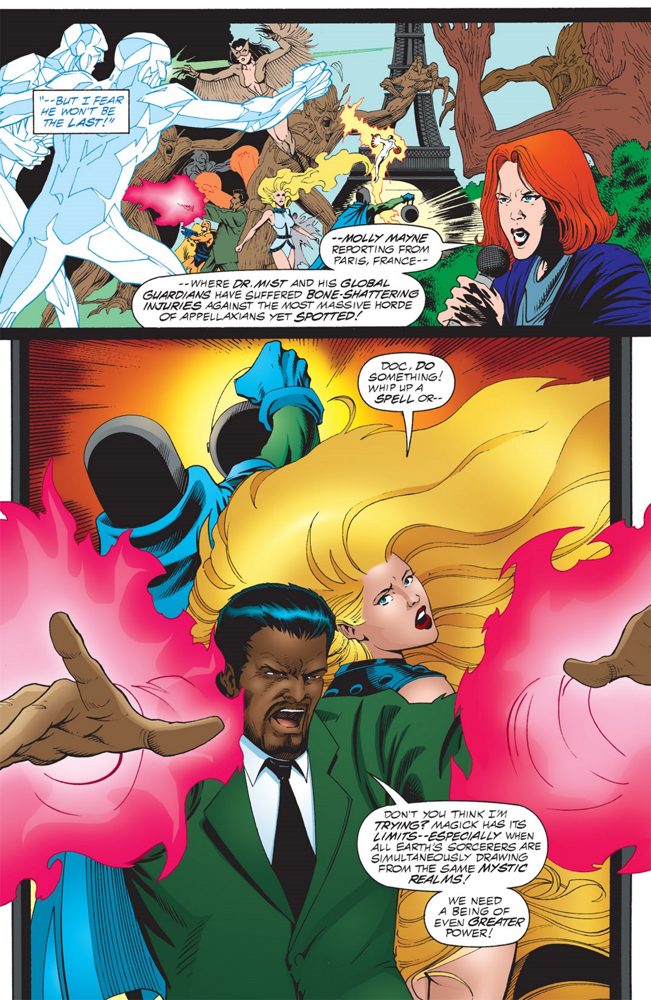 Read online JLA: Year One comic -  Issue #12 - 13
