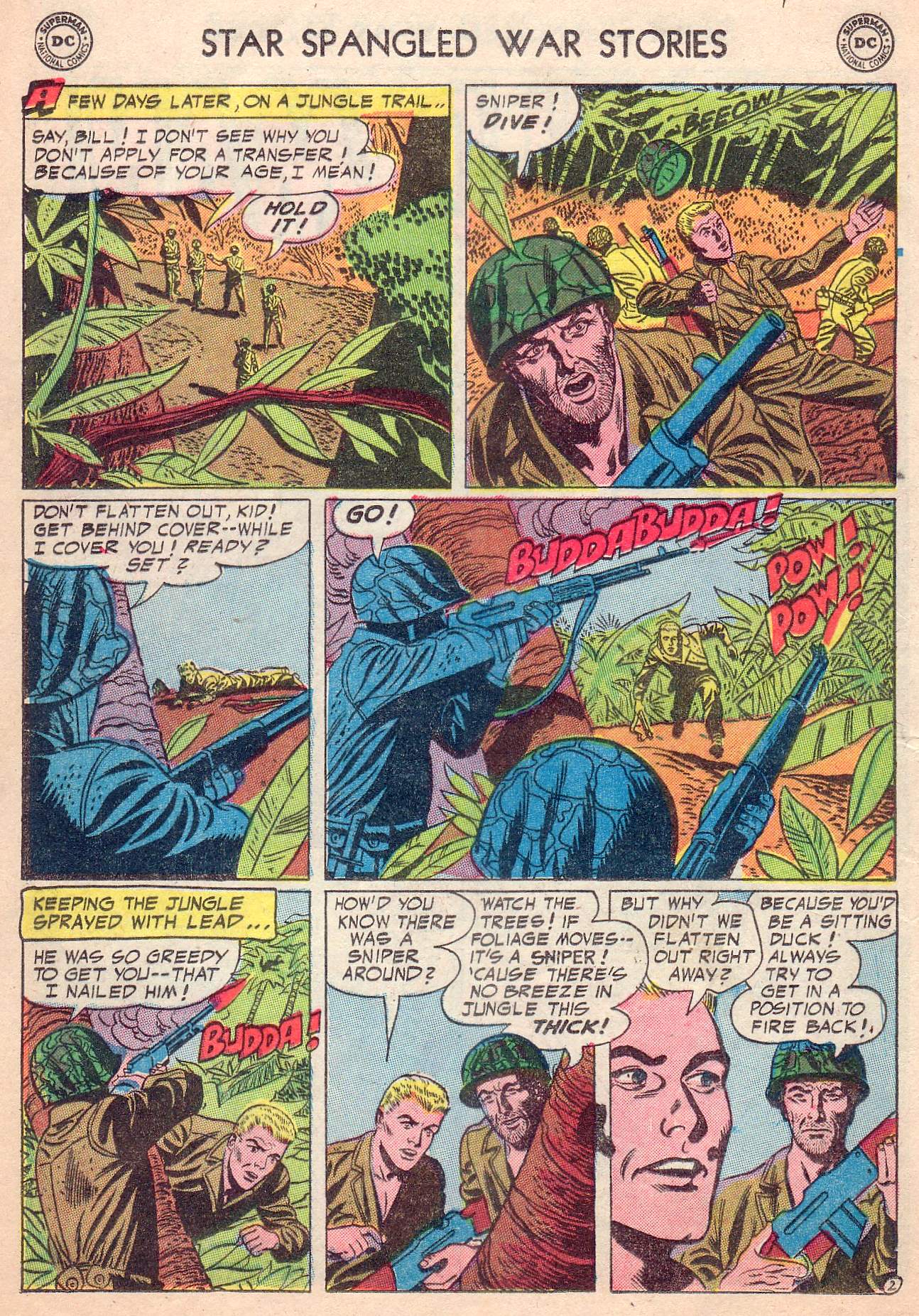 Read online Star Spangled War Stories (1952) comic -  Issue #27 - 12