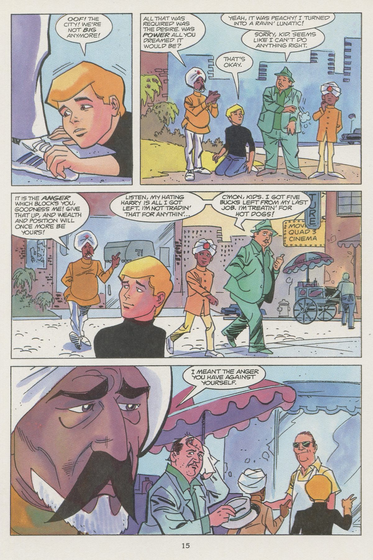 Read online Jonny Quest comic -  Issue #19 - 17