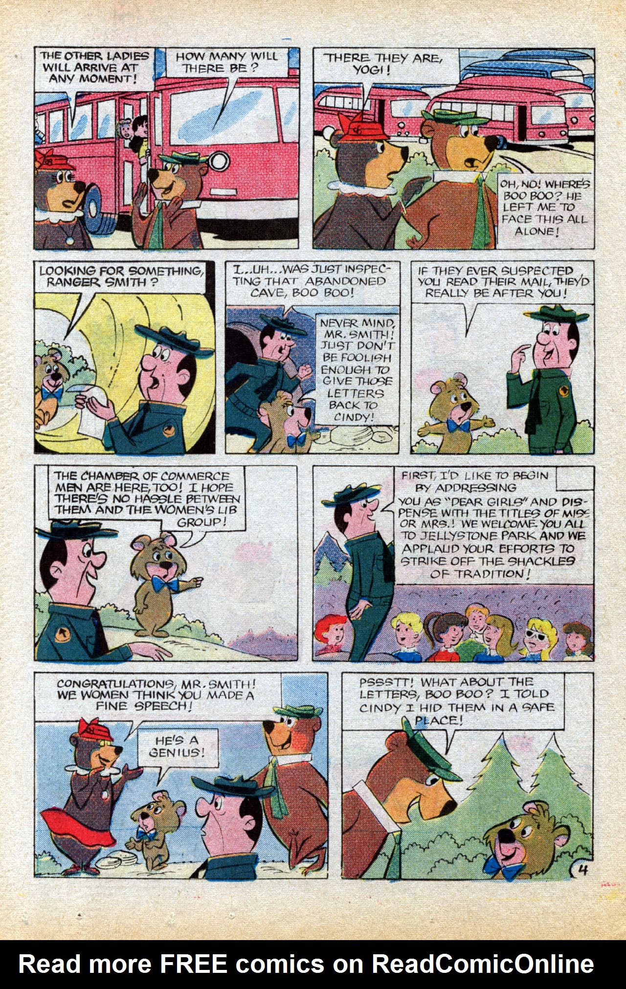 Read online Yogi Bear (1970) comic -  Issue #9 - 18