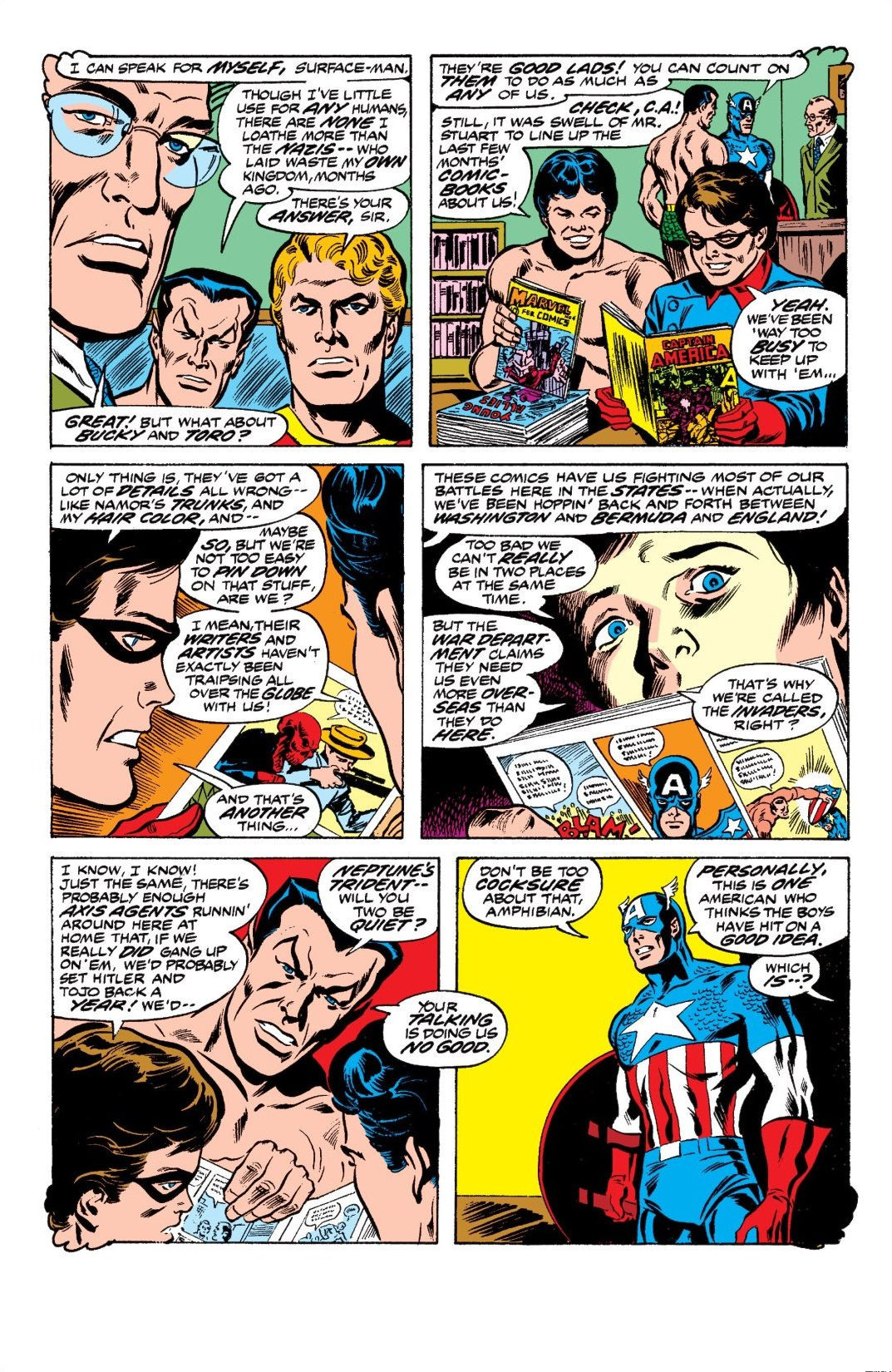 Read online The Invaders Classic comic -  Issue # TPB 1 (Part 2) - 20