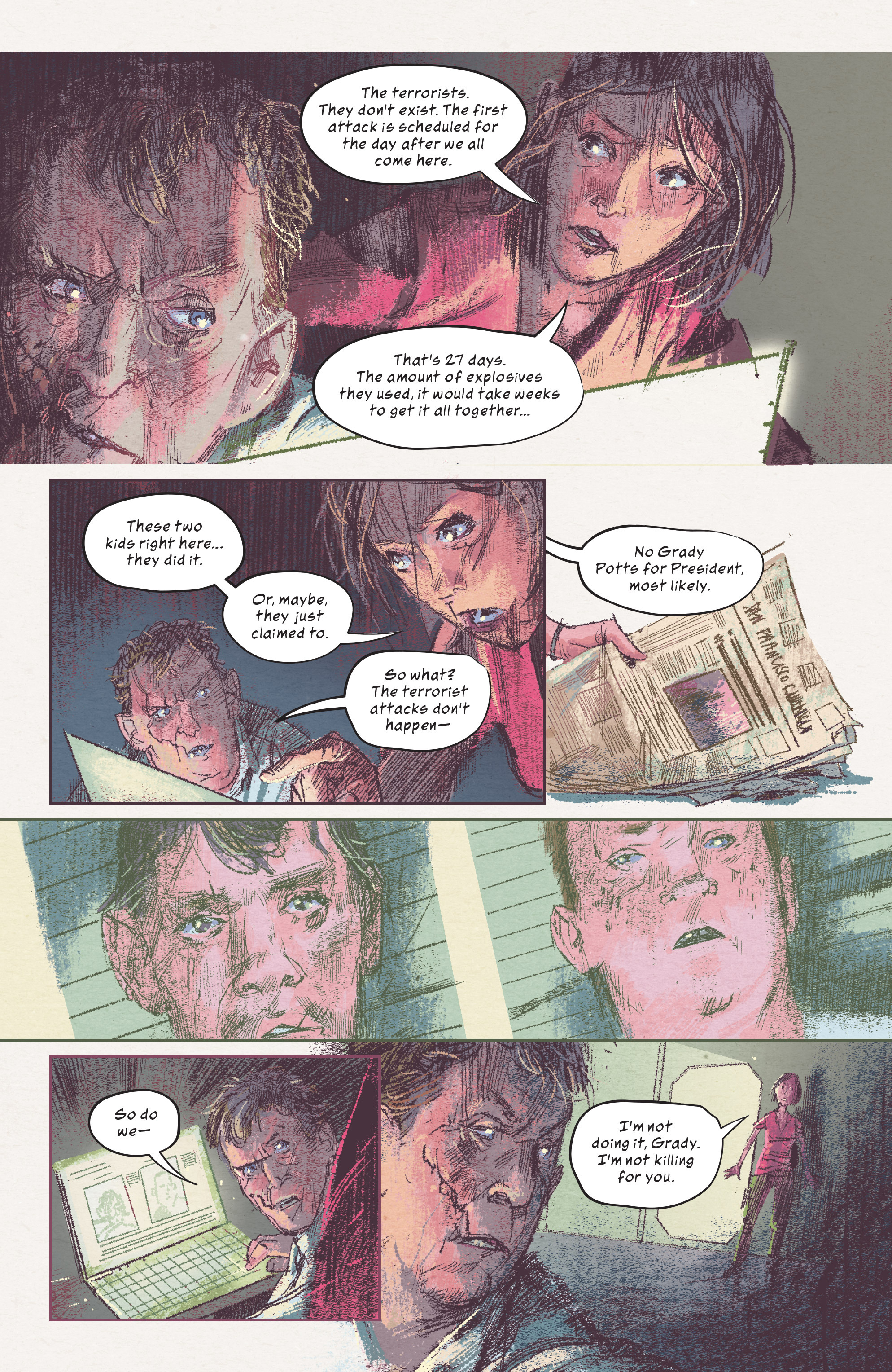 Read online The Bunker (2014) comic -  Issue #6 - 12