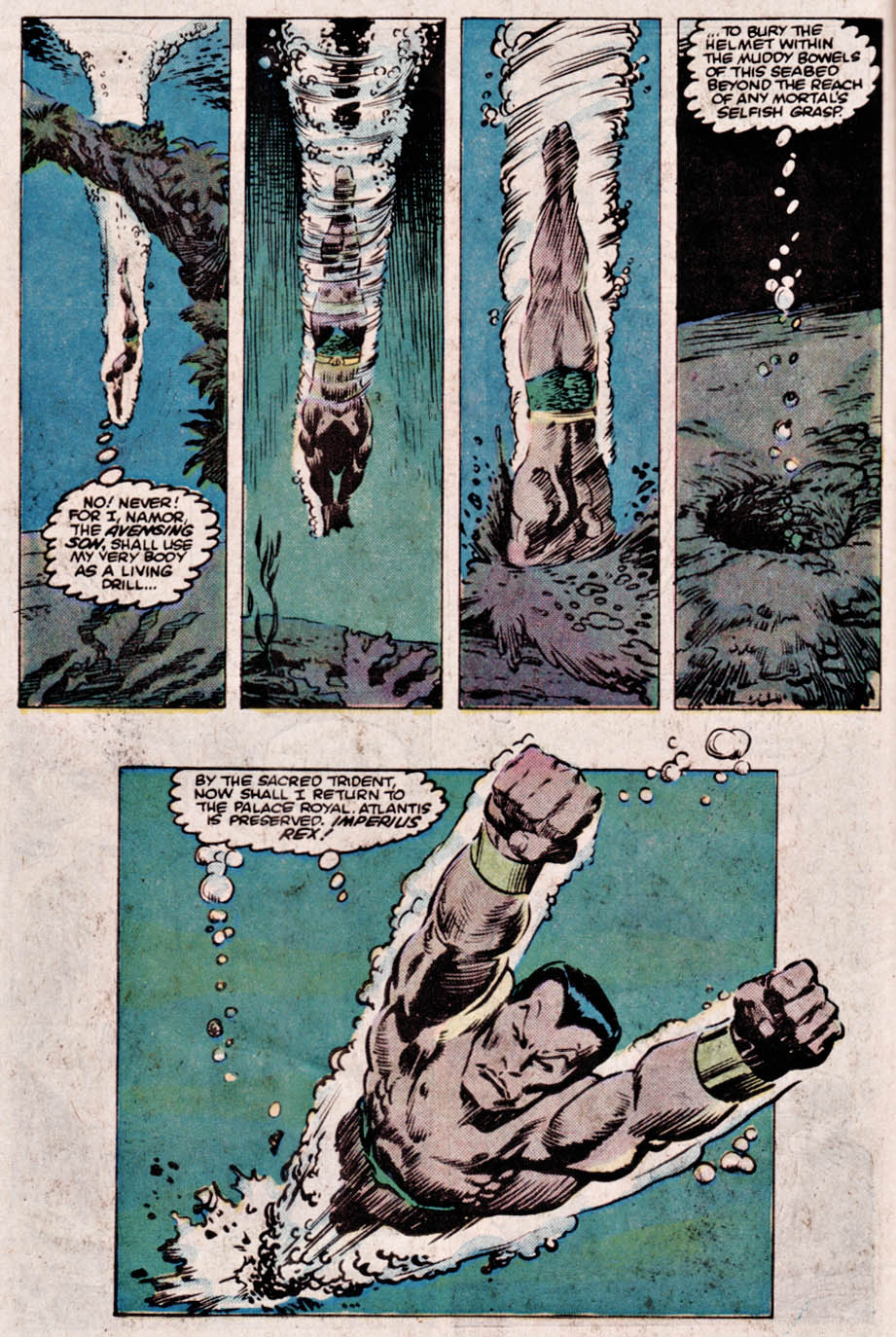 Read online What If? (1977) comic -  Issue #41 - The Sub-mariner had saved Atlantis from its destiny - 7