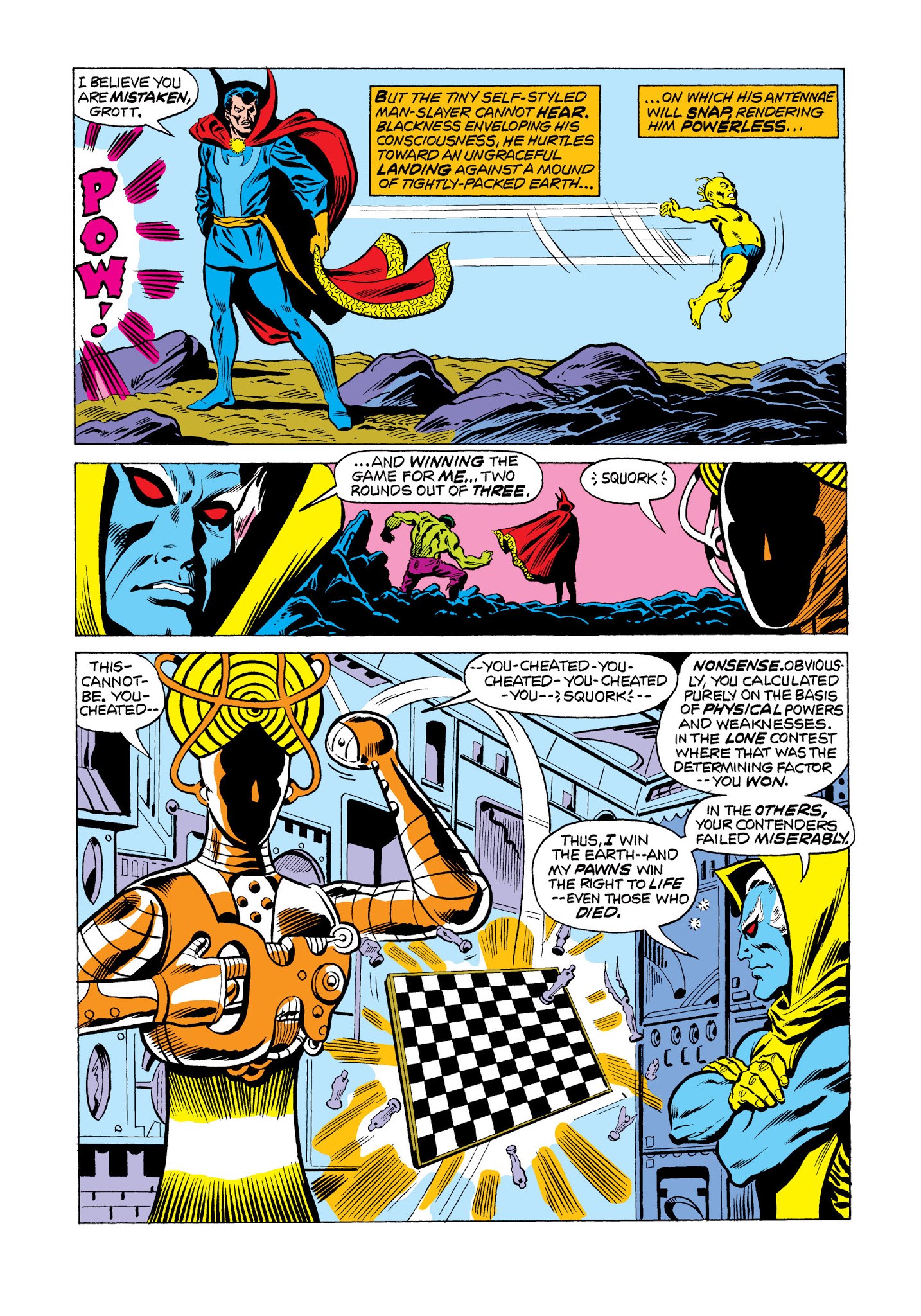 Read online Marvel Masterworks: The Defenders comic -  Issue # TPB 3 (Part 2) - 95