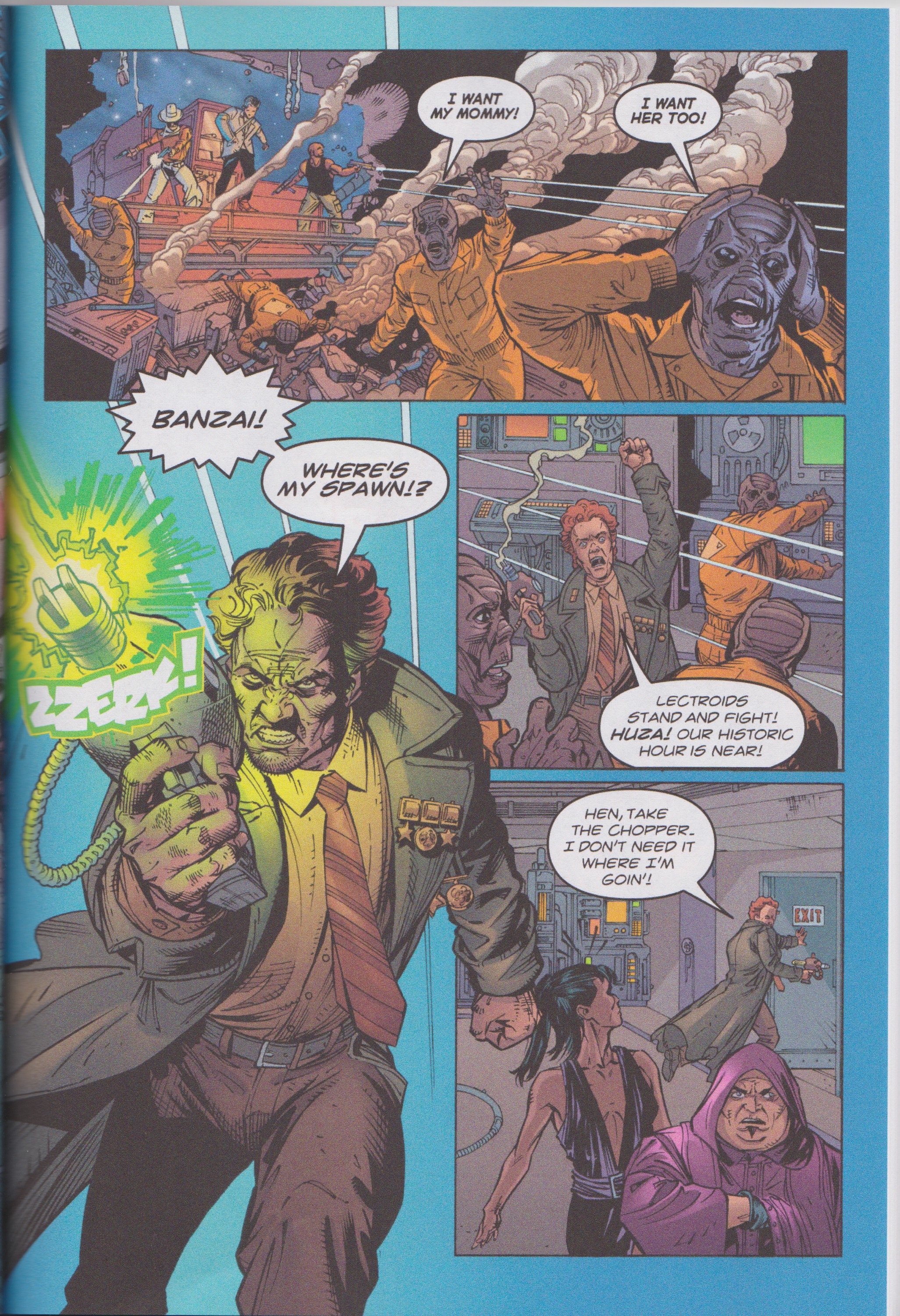 Read online Buckaroo Banzai: Return of the Screw (2007) comic -  Issue # TPB - 67