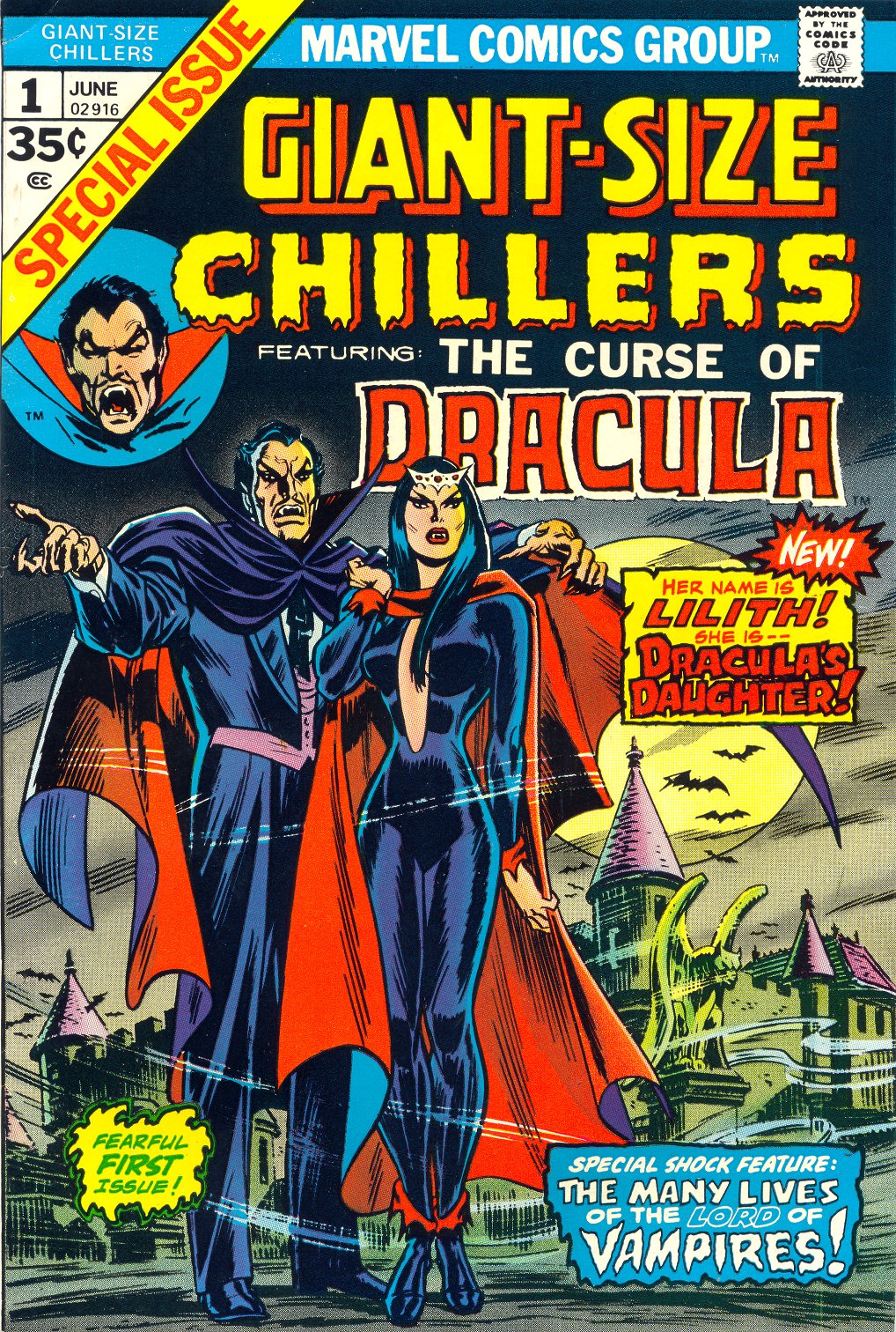 Read online Giant-Size Dracula comic -  Issue #1 - 1