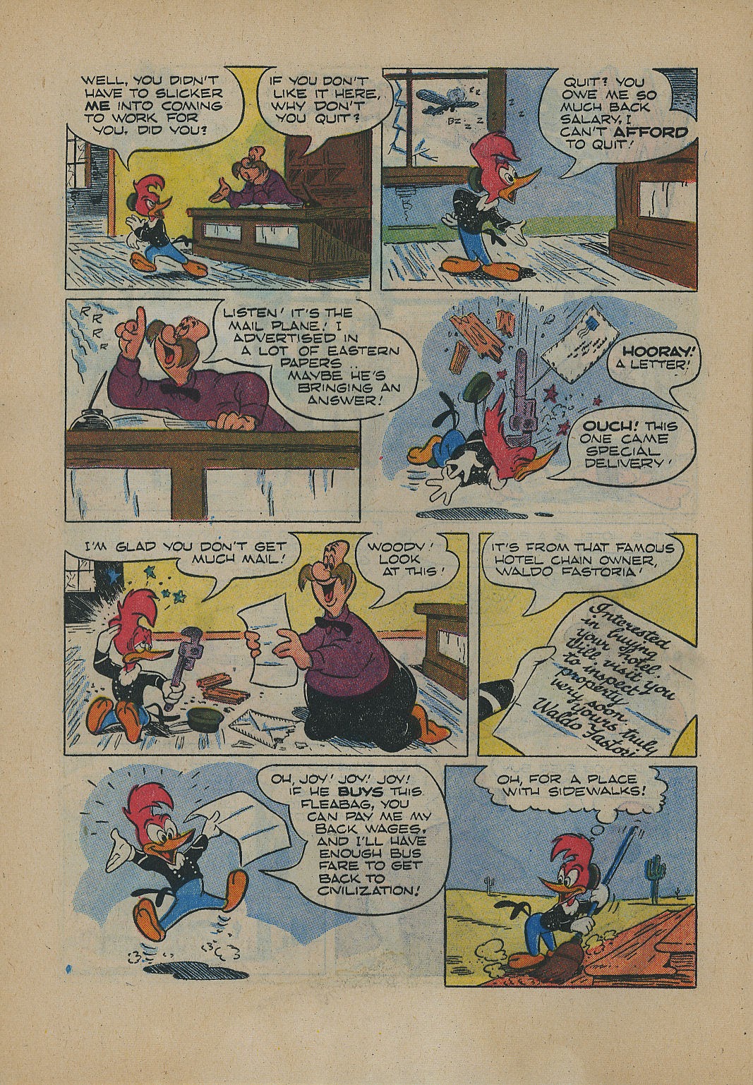 Read online Walter Lantz Woody Woodpecker (1952) comic -  Issue #18 - 16