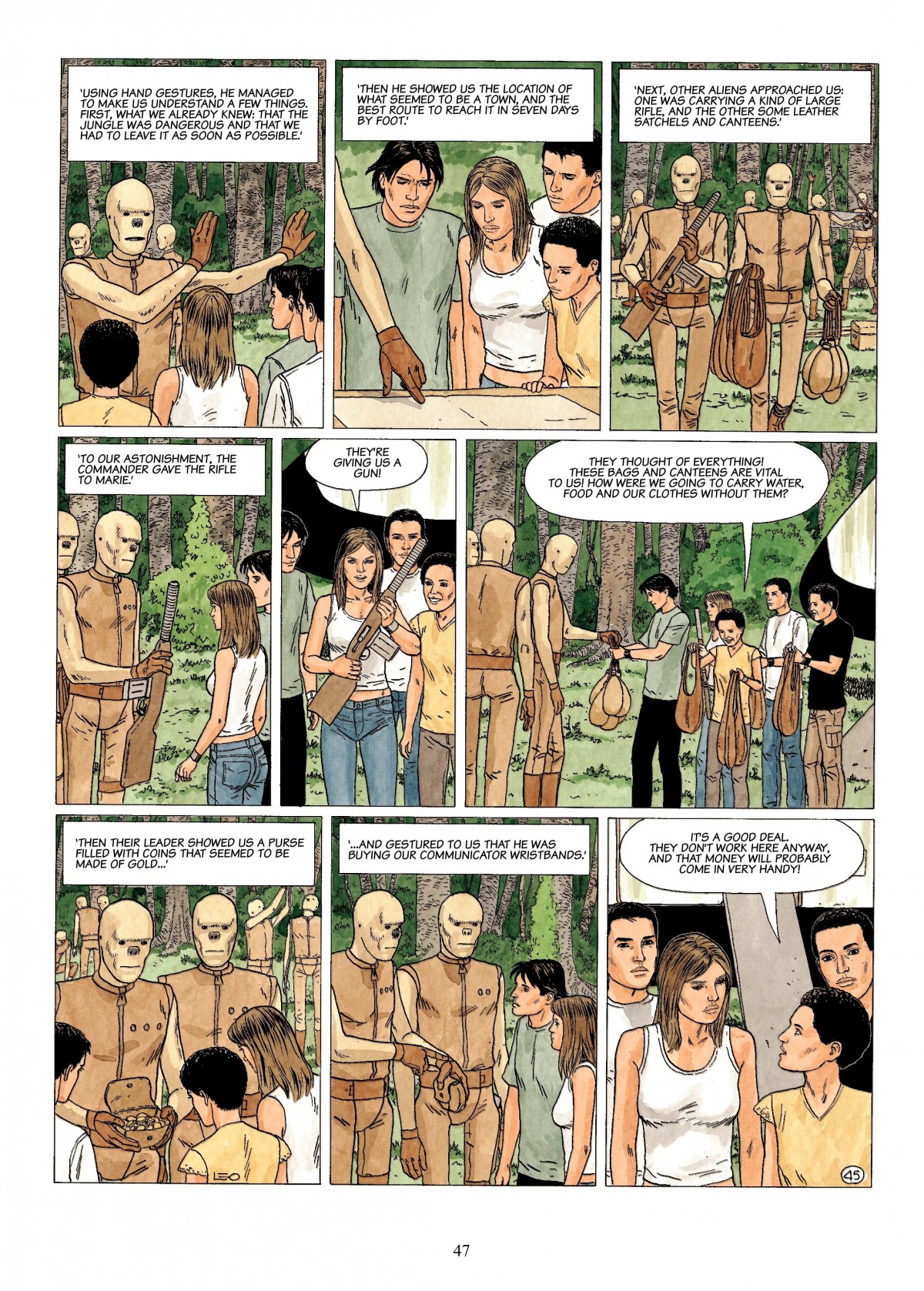 Read online The Survivors comic -  Issue #1 - 47