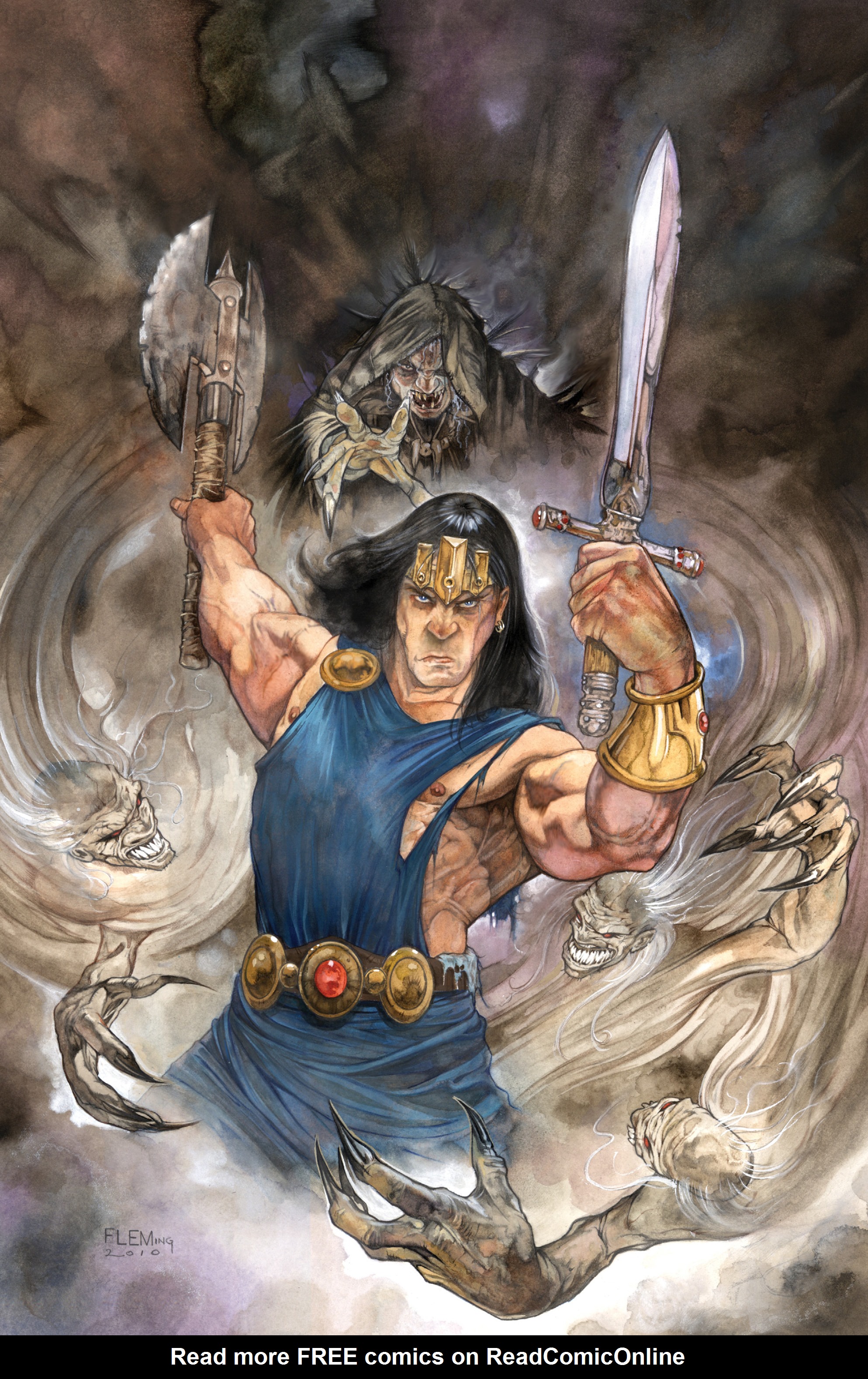 Read online Kull: The Hate Witch comic -  Issue # TPB - 7
