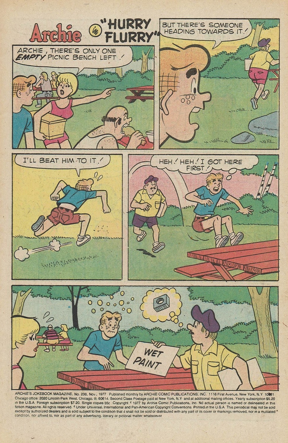 Read online Archie's Joke Book Magazine comic -  Issue #238 - 3