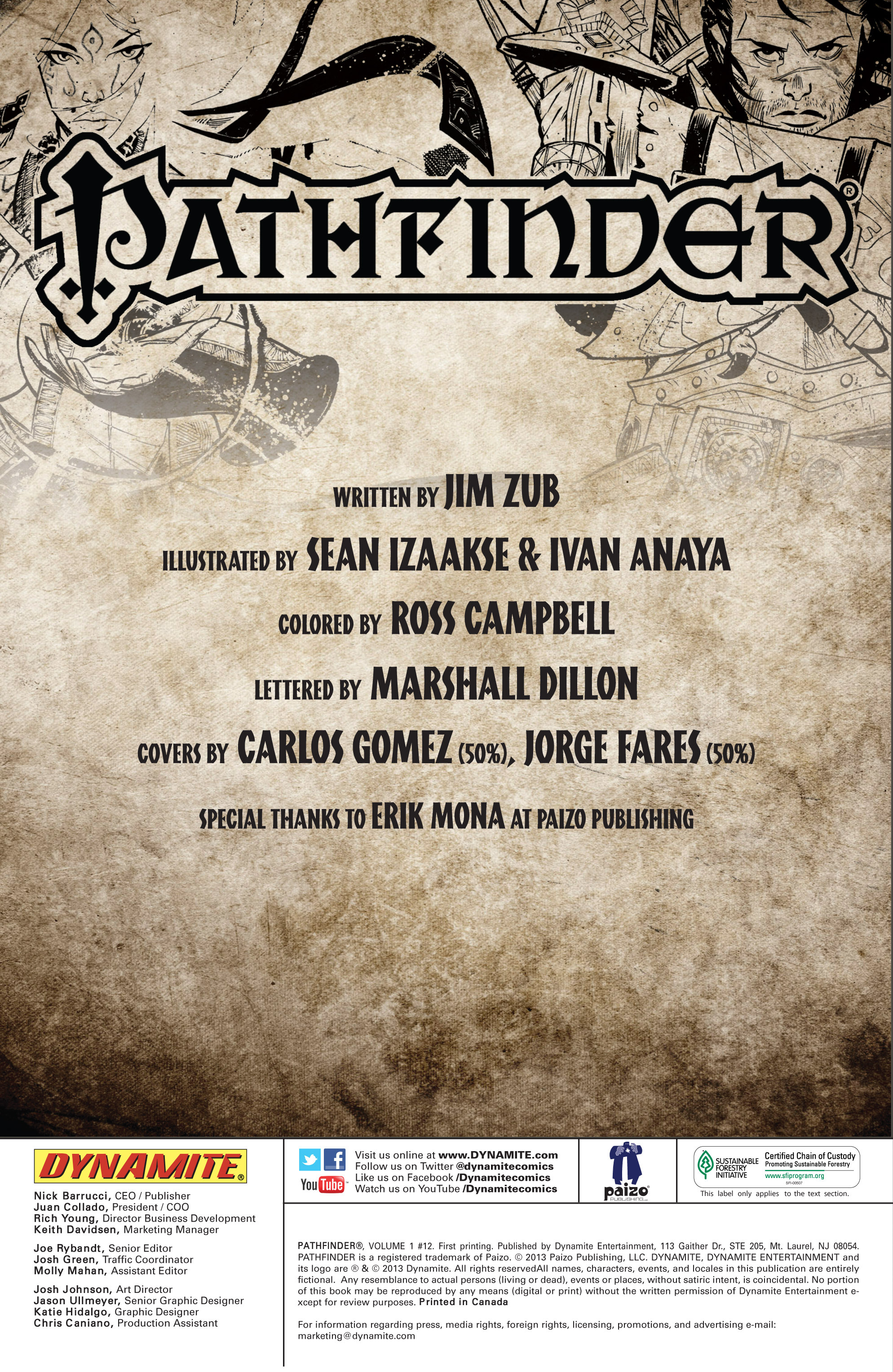 Read online Pathfinder comic -  Issue #12 - 3