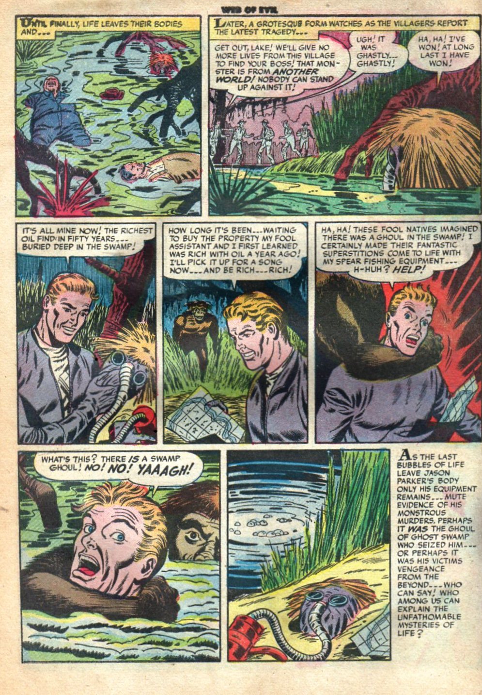 Read online Web of Evil comic -  Issue #13 - 32